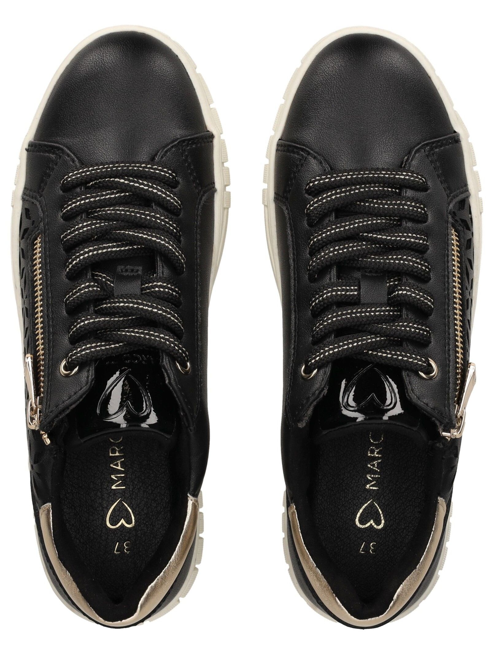 MARCO TOZZI Plateausneaker »Marco Tozzi Sneaker Lederimitat«