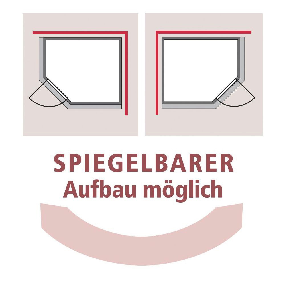 Karibu Sauna »Aline 1«, 9-kW-Ofen mit integrierter Steuerung
