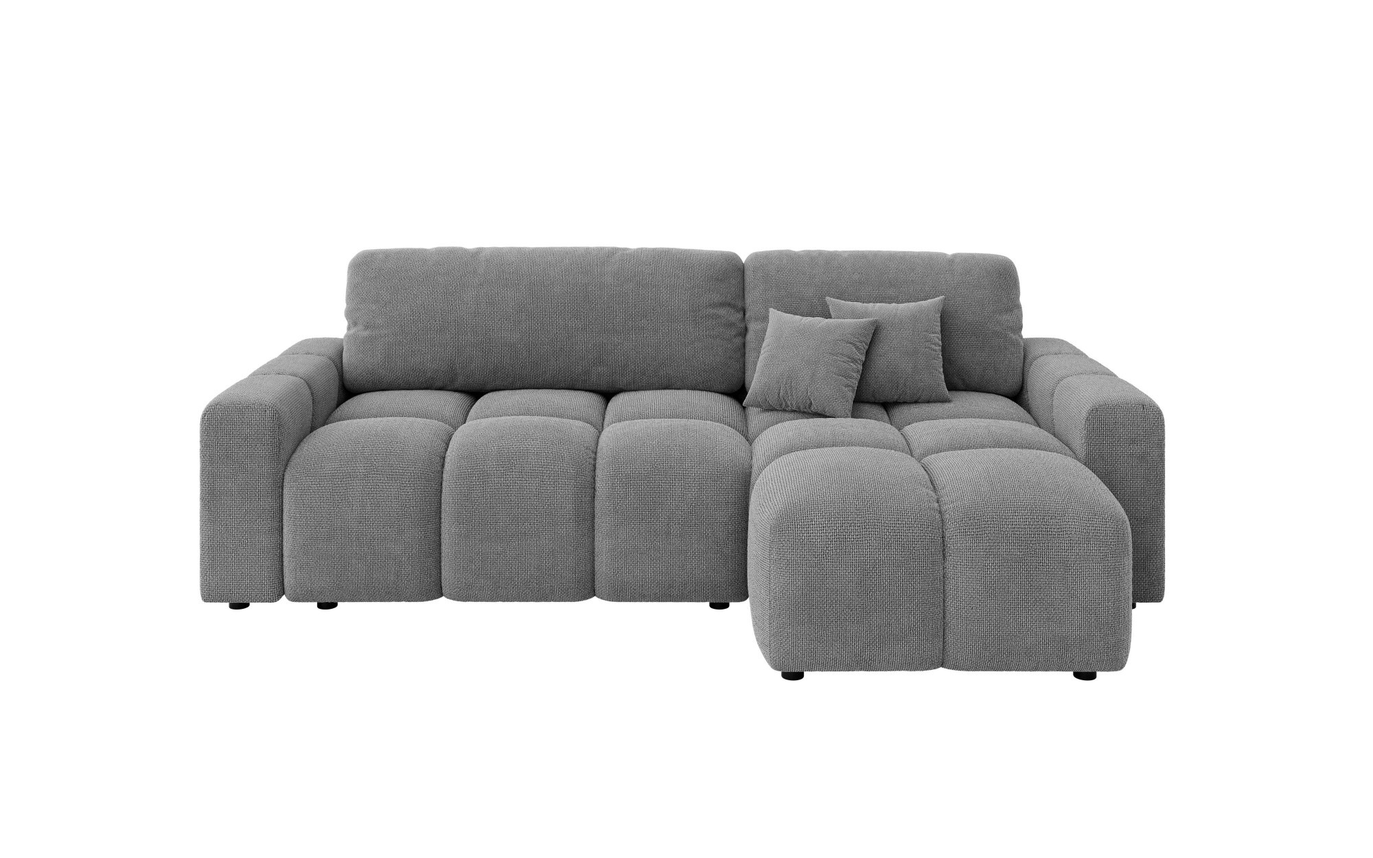 INOSIGN Ecksofa »FELICI, Schlafsofa 233cm, L-Form mit Recamiere beidseitig montierbar«, Designsofa mit Bettfunktion und Bettkasten, Maße B/T/H: 233/142/88 cm