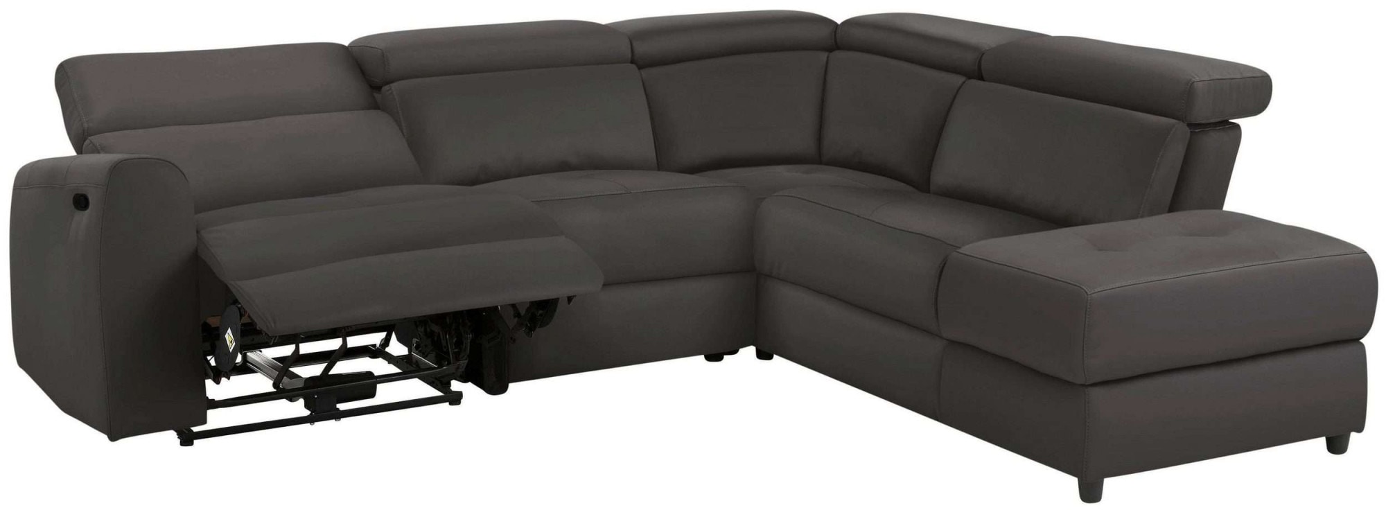 Home affaire Ecksofa »Sentrano, L-Form,«, 273 cm, man. o. elektr. Relaxfunktion und USB/Kopfverstellung