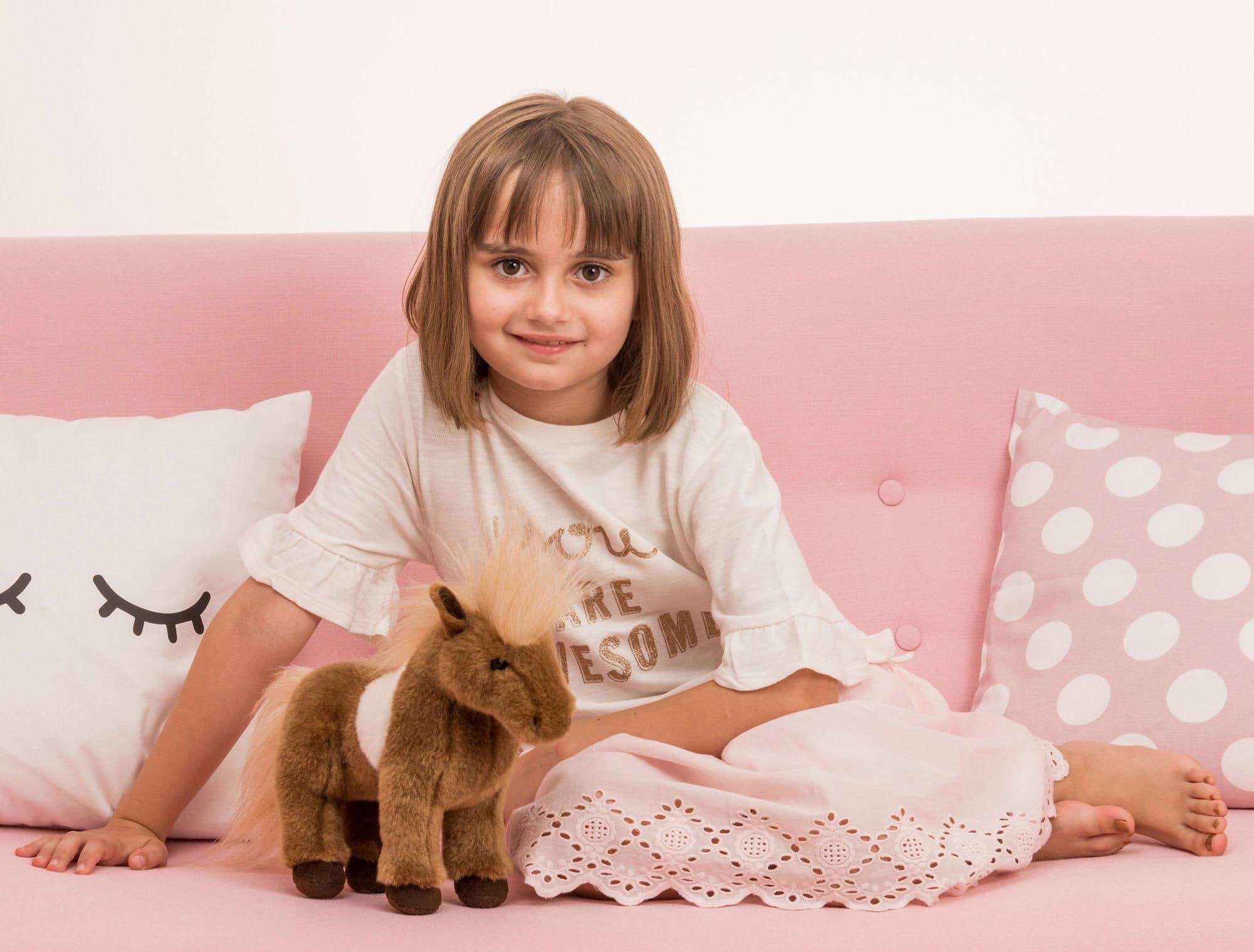 Teddy Hermann® Kuscheltier »Shetlandpony, 25 cm«