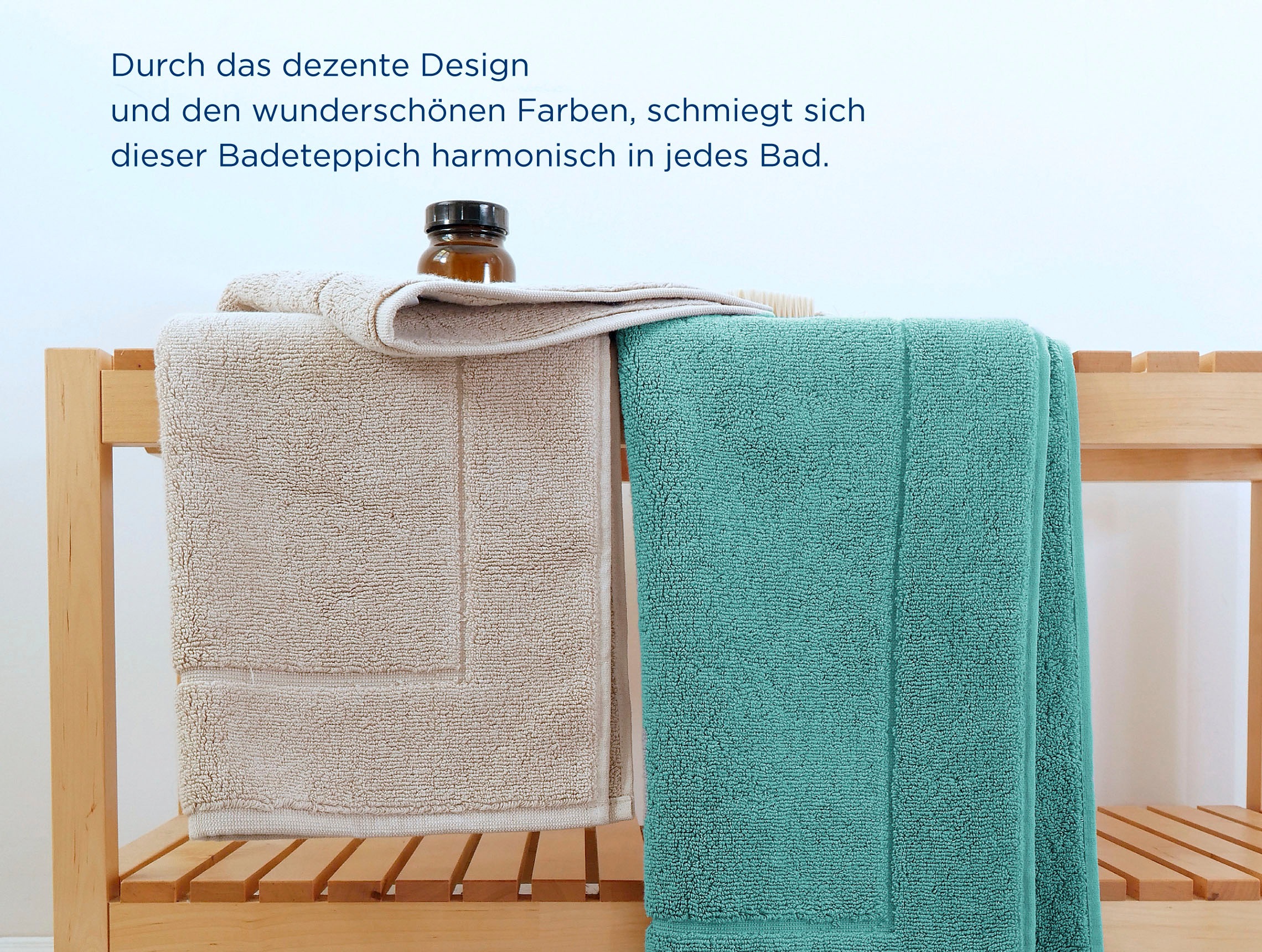 framsohn frottier Badematte »Uni Basic Hotelmatte«, beidseitig nutzbar-schn günstig online kaufen