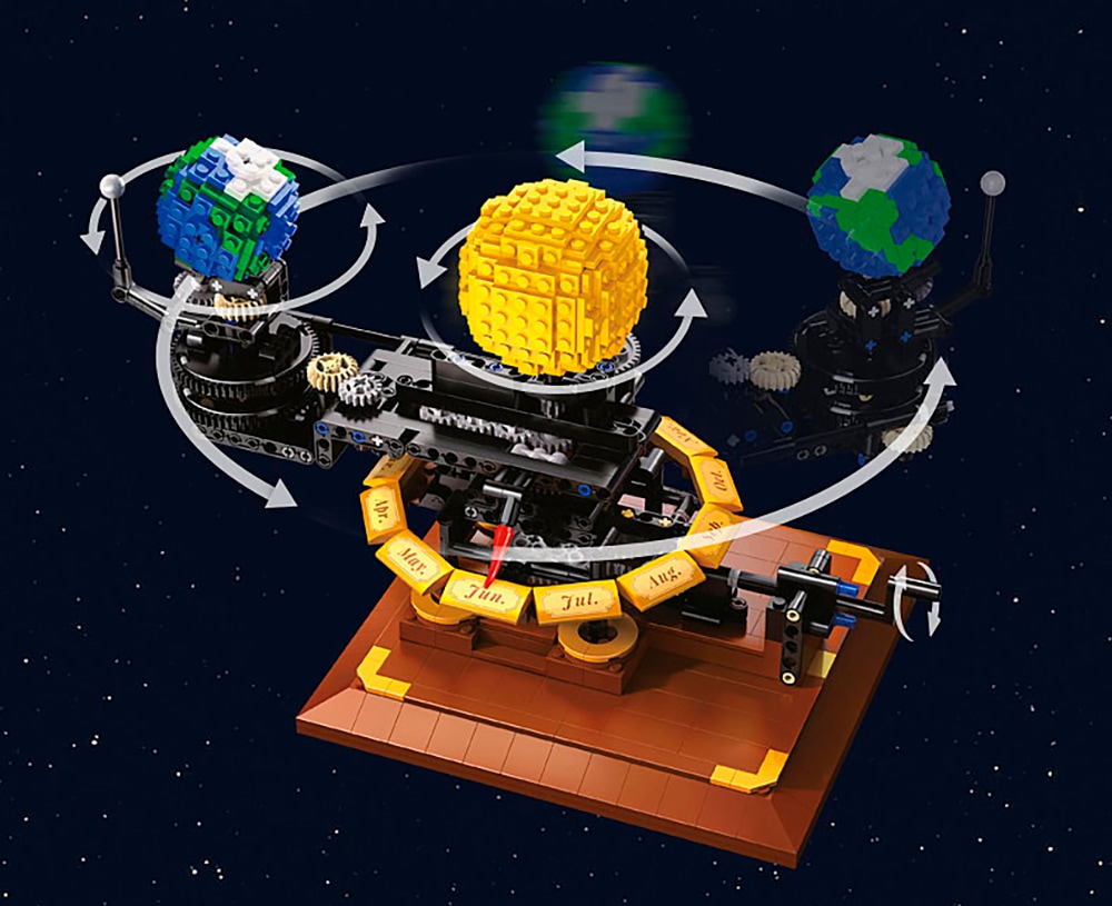 Jamara Konstruktions-Spielset »CaDA, Solar System Bricks«, (865 St.)