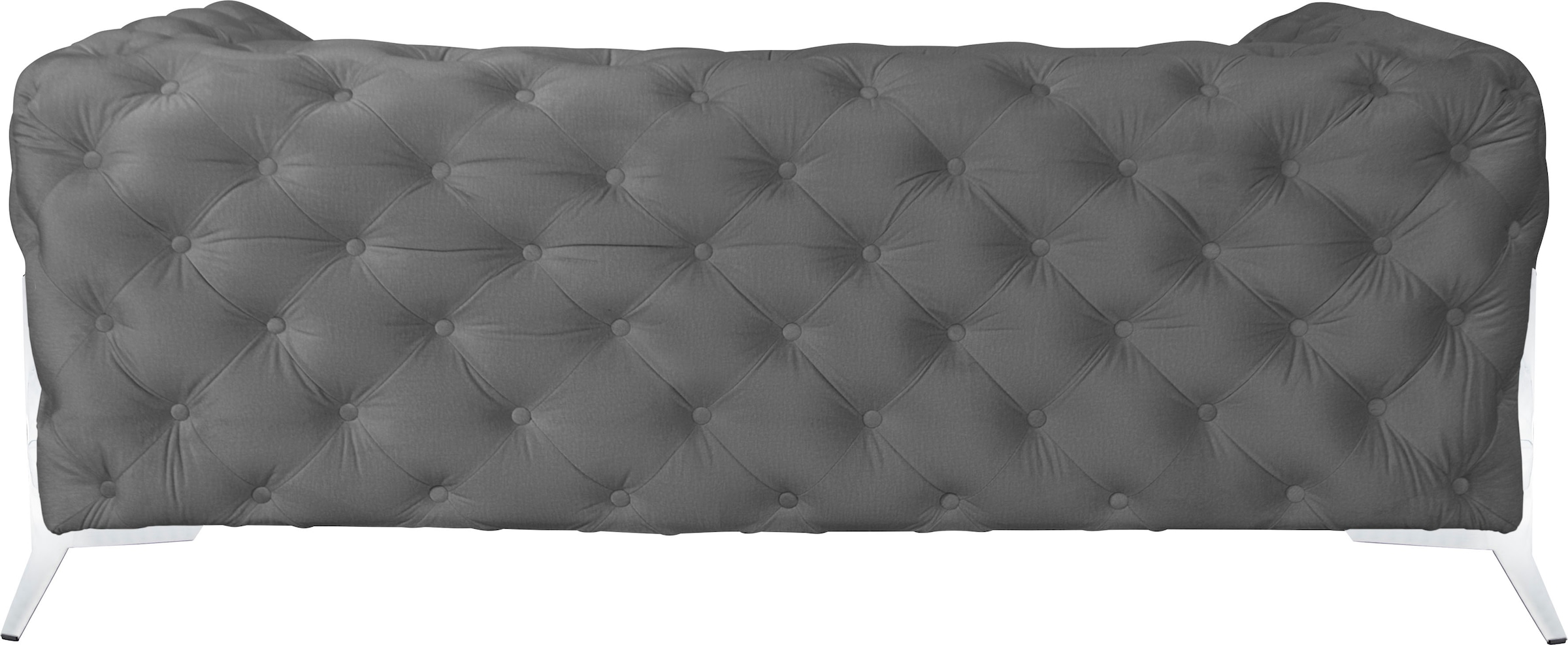 Leonique Chesterfield-Sofa »Amaury«, aufwändige Knopfheftung, moderne Chesterfield Optik, Fußfarbe wählbar