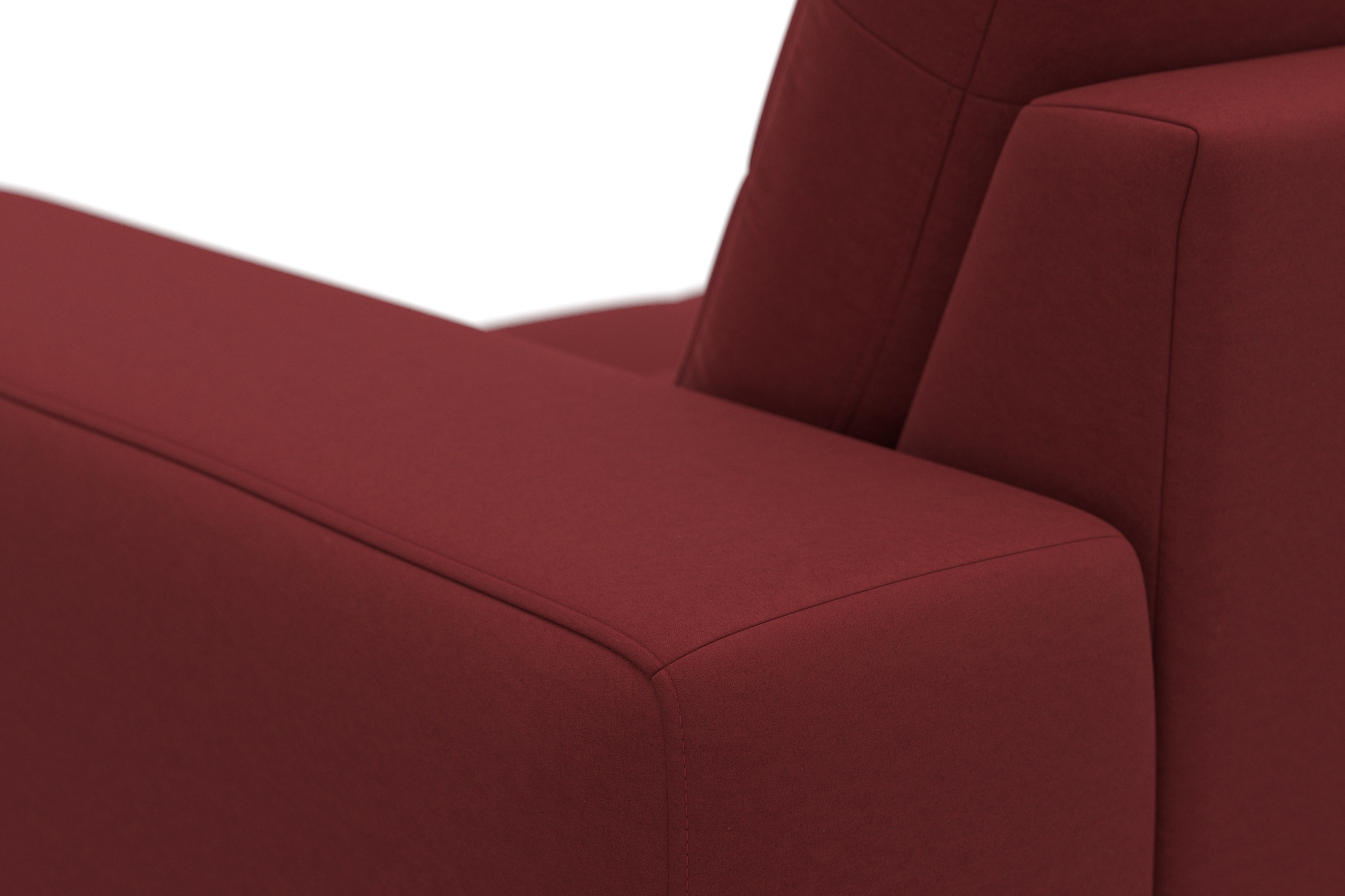 sit&more Ecksofa »Quincy L-Form«, wahlweise mit Bettfunktion und Bettkasten