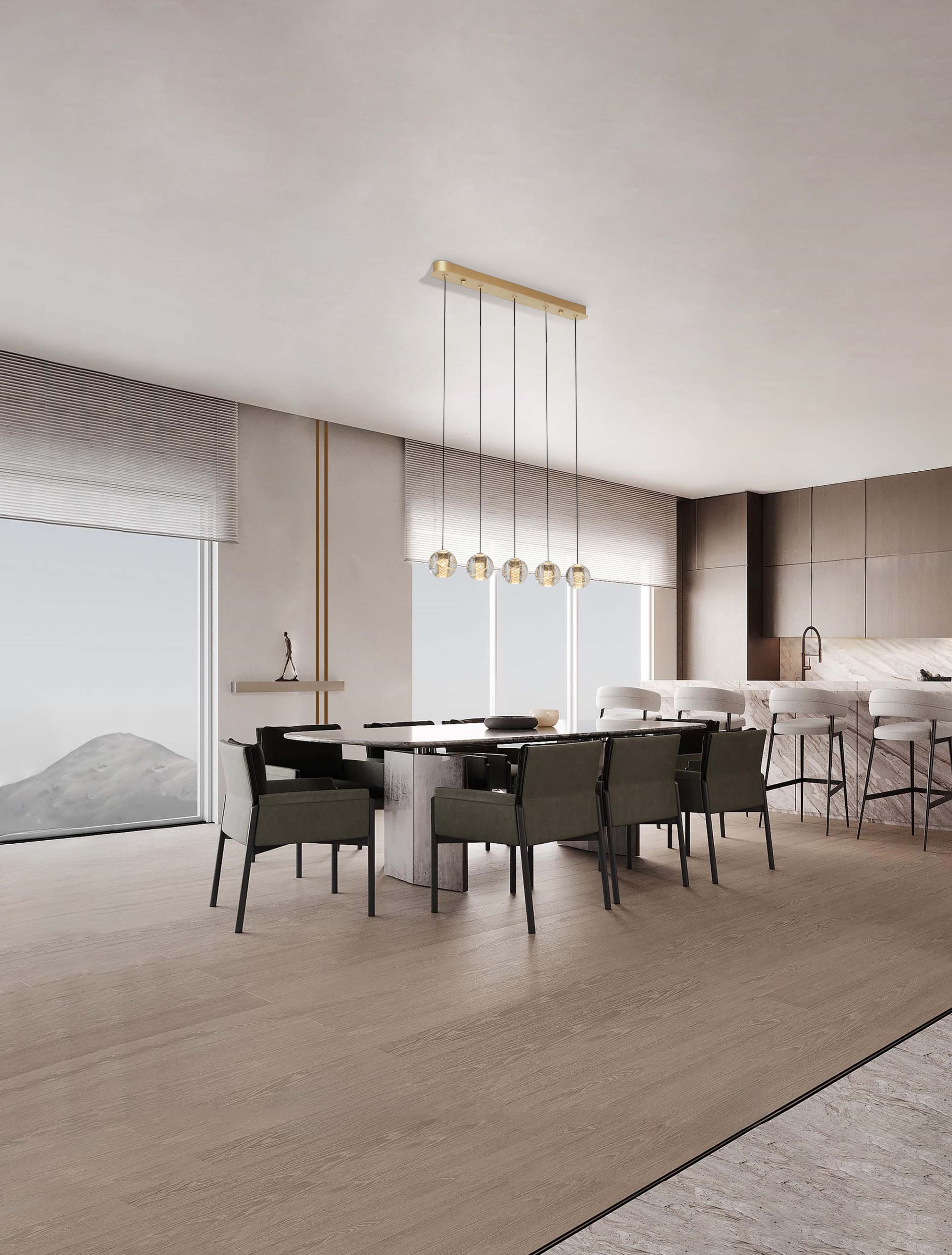 Nova Luce Pendelleuchte »LICIO« LED-Modul 1 Stk. Warmweiß günstig online kaufen