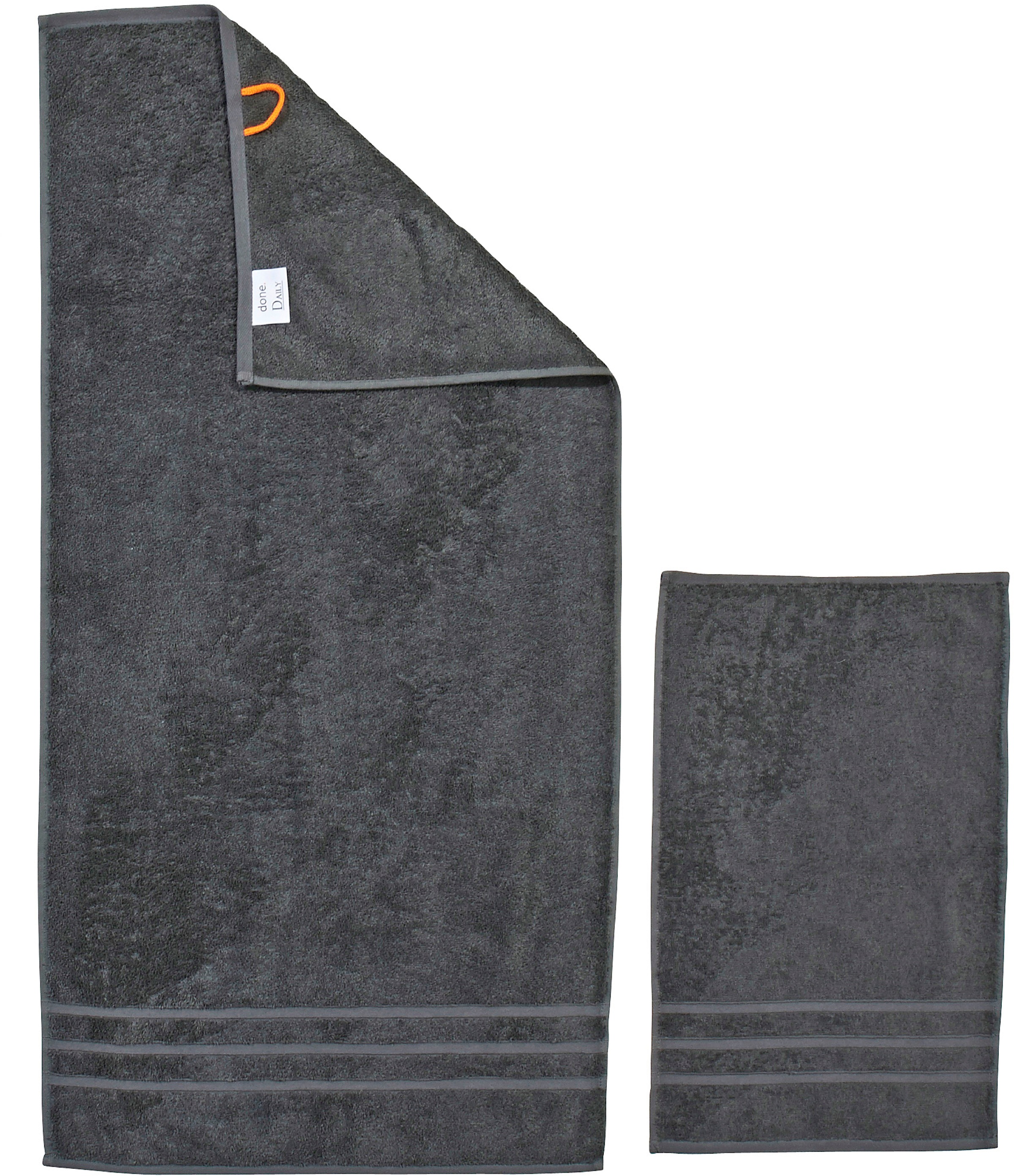 done.® Handtuch Set Daily Uni, Walkfrottier günstig online kaufen