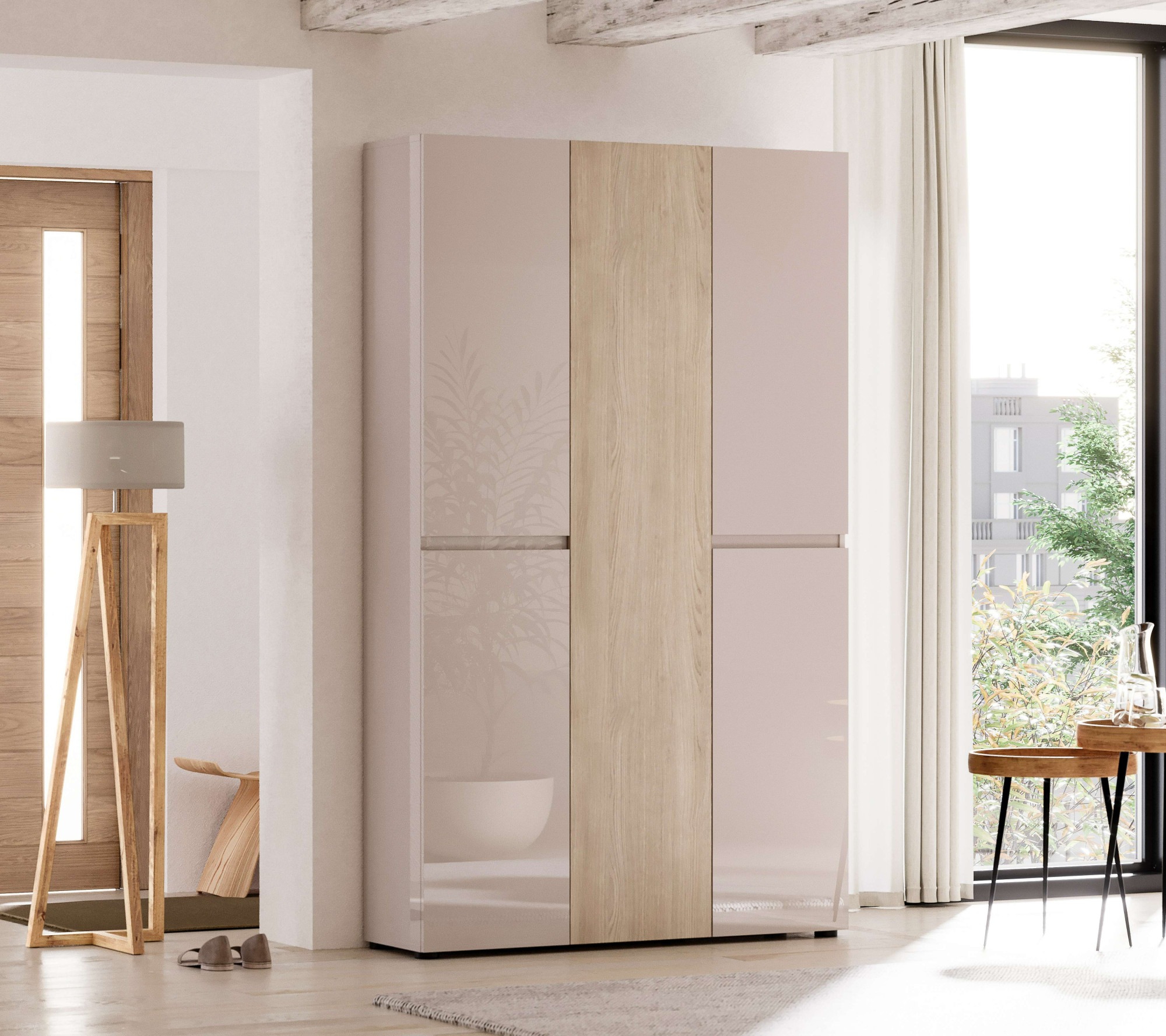 INOSIGN Schuhschrank »LADY, Schuhkommode,Schuhmöbel,Schuhablage,Schuhregal« 20 Einlegeböden,24 Fächer,ca. 58 Paar Schuhe-Maße: B/T/H:120x34x200 cm