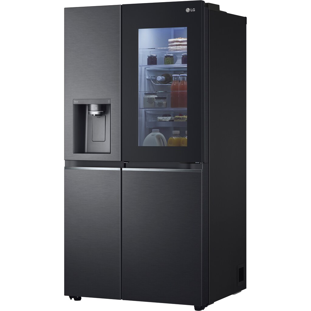 LG Side-by-Side »GSXV90MCAE«, GSXV90MCAE, 179 cm hoch, 91,3 cm breit, InstaView™