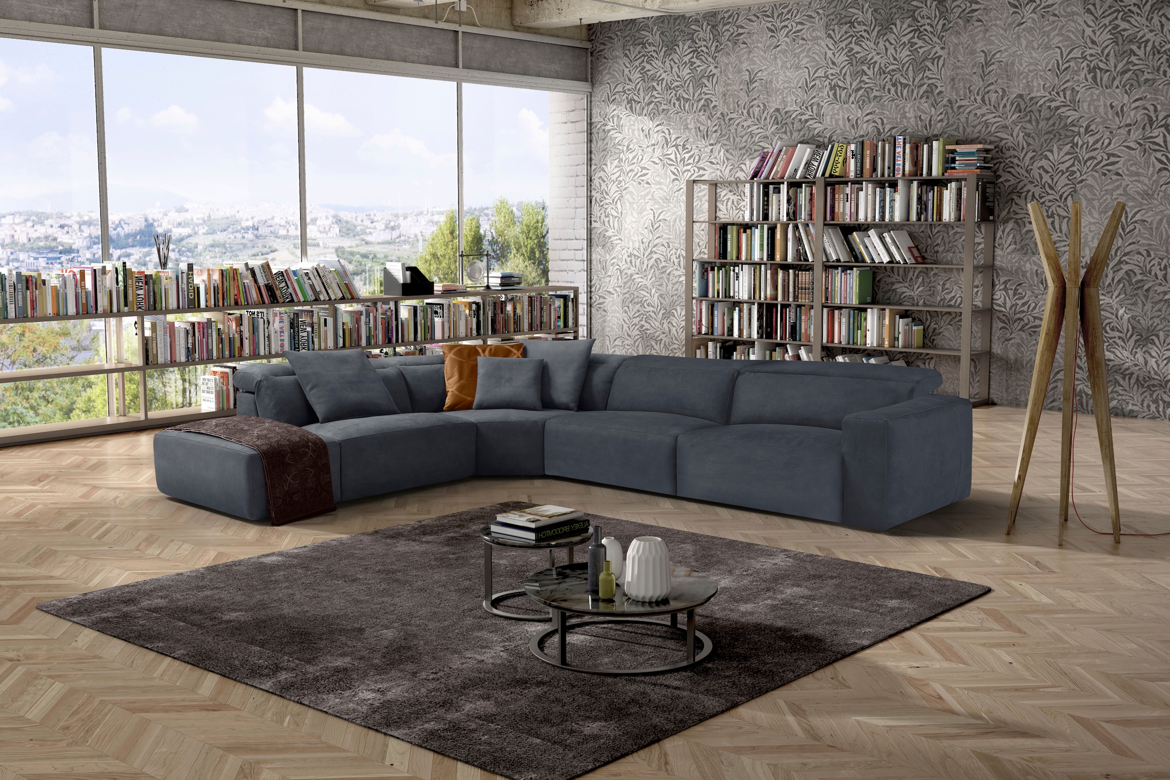 Egoitaliano Ecksofa »Beverly, extravangantes Designsofa mit erstklassigem S günstig online kaufen