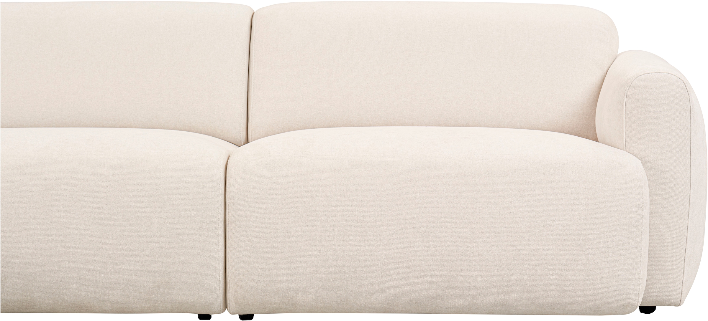andas Ecksofa »Myrland«, Breite 241 cm, Chenille, Easy Clean Stoff, mit Kaltschaum