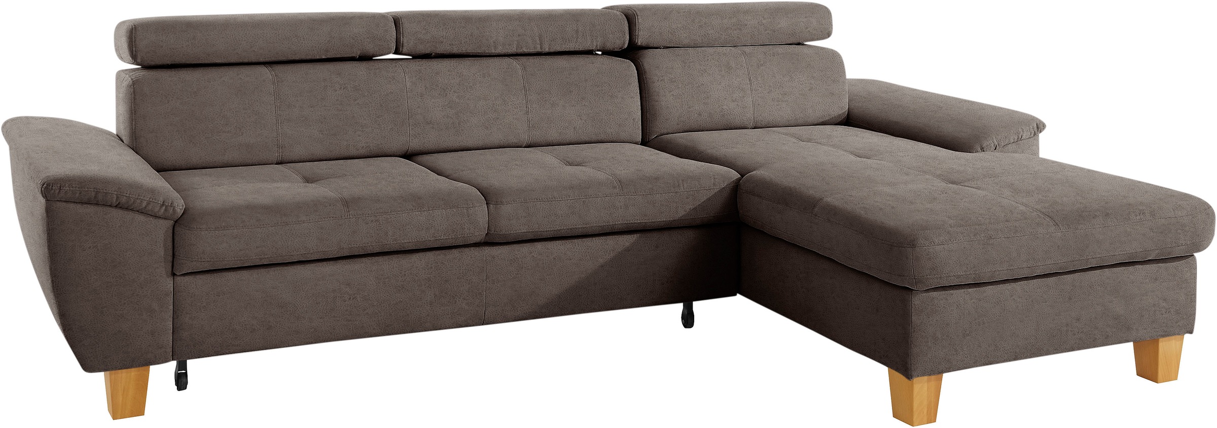 exxpo - sofa fashion Ecksofa »Enya, aufwendige Detailverarbeitung, hoher Si günstig online kaufen