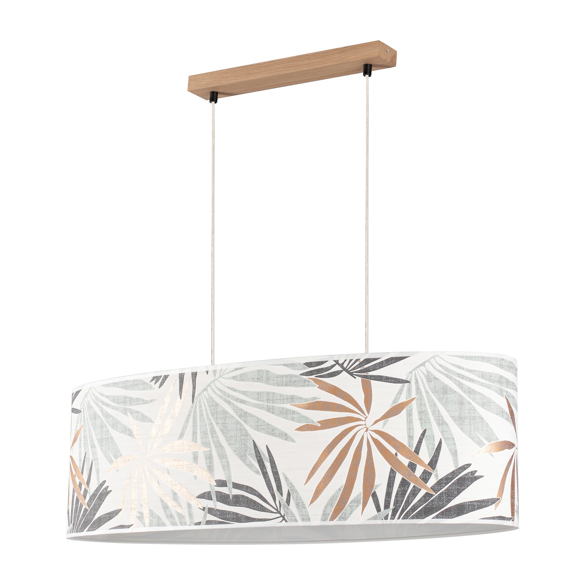 BRITOP LIGHTING Pendelleuchte »HOJA«, Lampenschirm aus laminierter Tapete, günstig online kaufen
