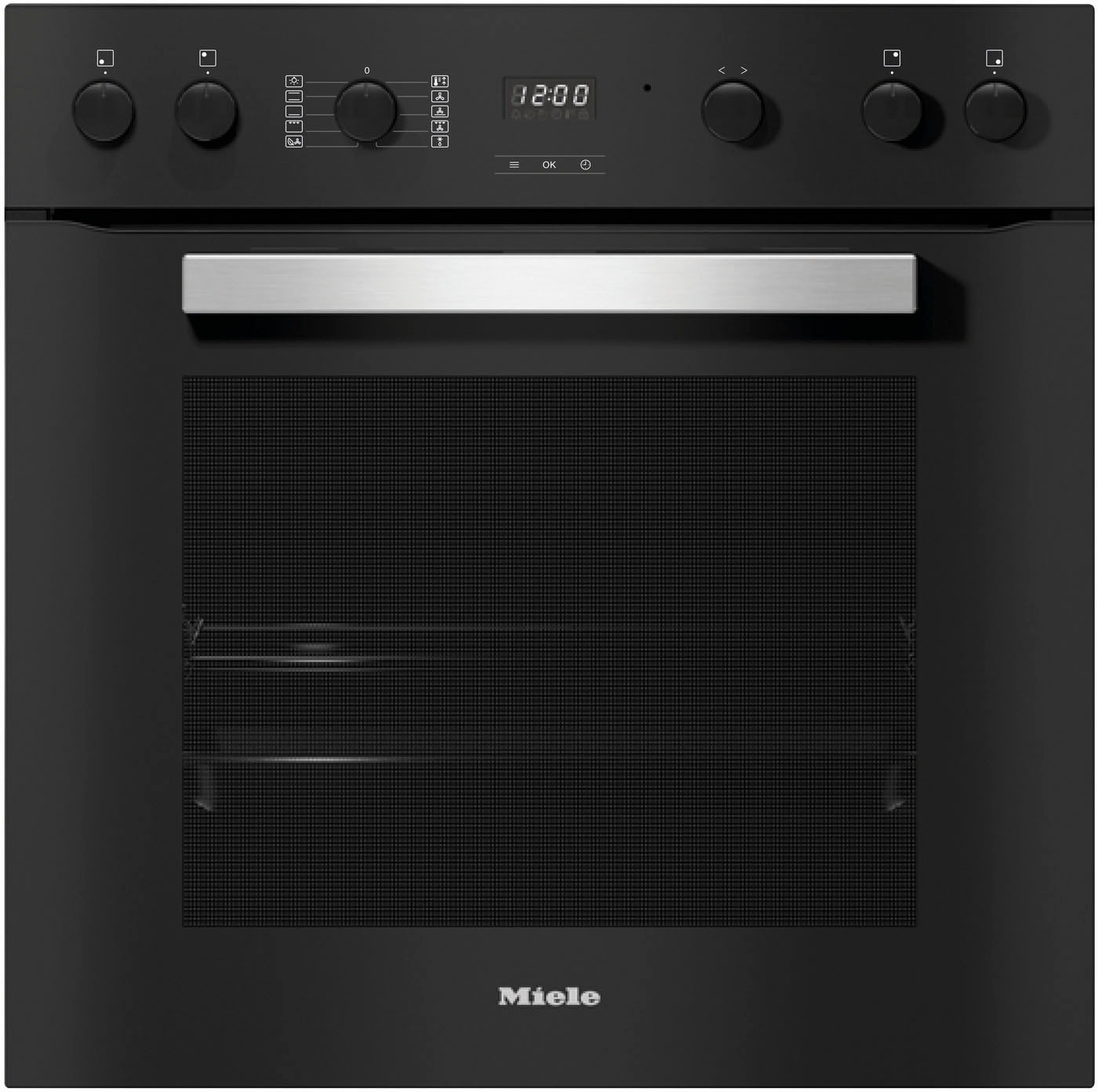 Miele Induktions Herd-Set »H2455 I OBSW + KM 7061 FR«, PerfectClean Ausstattung, EasyControl Bedienung