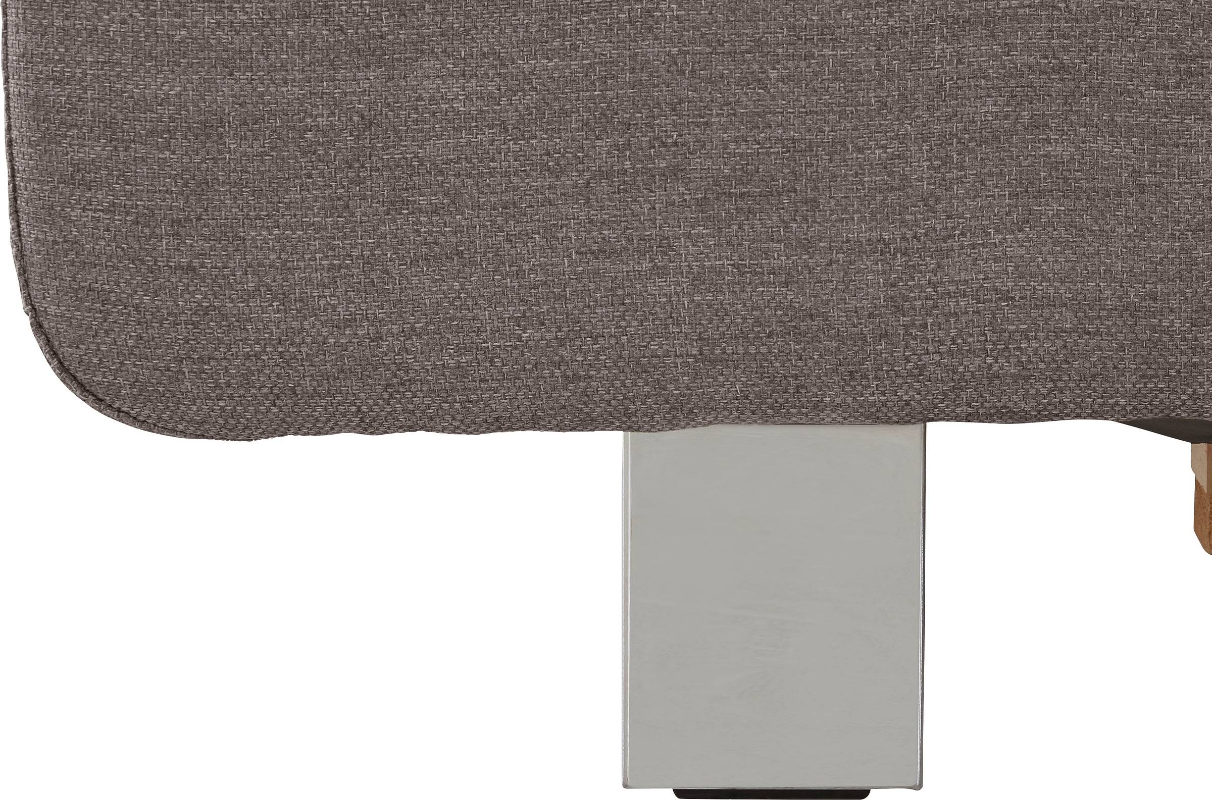 COTTA Polstergarnitur »Driver L-Form«, (Set, 2 tlg.), Set bestehend aus: Ecksofa mit Kopfteilverstellung & Hocker