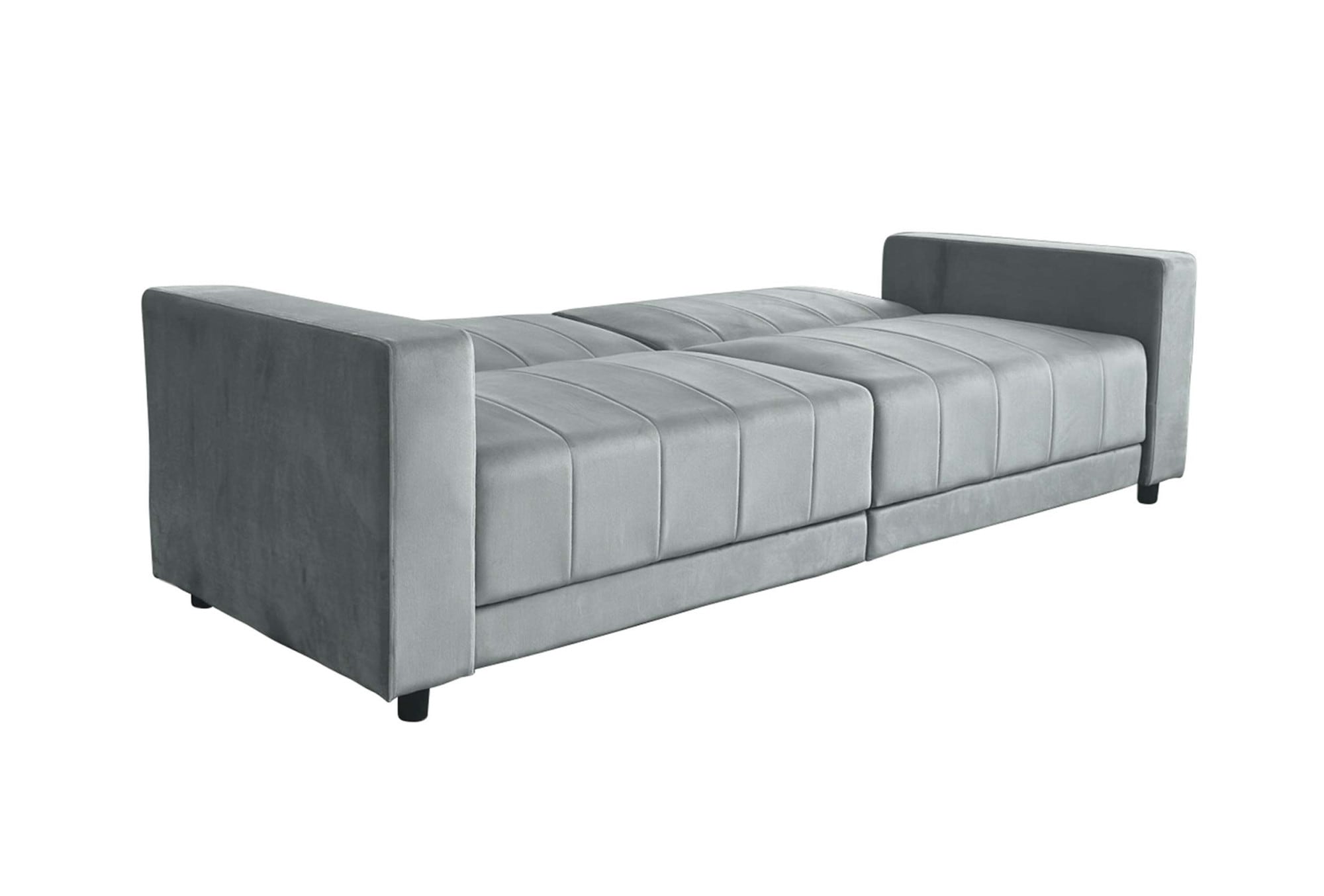 Dorel Home 3-Sitzer »Allie II Schlafsofa 225 cm«, Bett-Funktion (108/190cm), Rückenlehne 2-teilig, mit Steppung