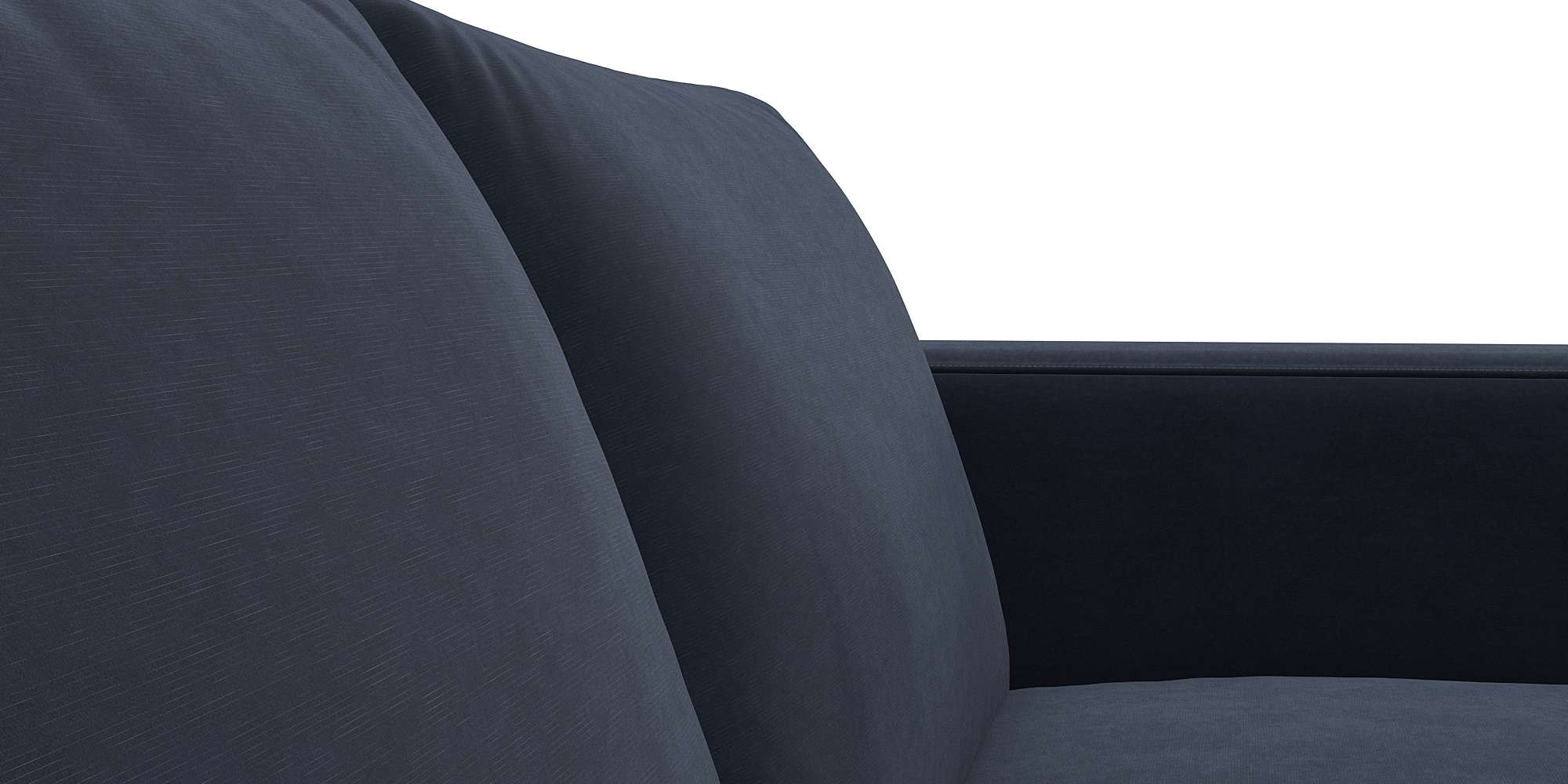 FLEXLUX 2,5-Sitzer »Fiore, super Sitzkomfort durch Kaltschaum,«, breite Armlehnen, Füße Alu+ Eiche