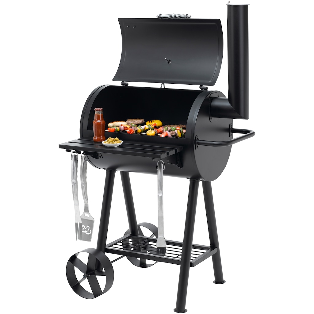 Tepro Holzkohlegrill »Berkeley«, BxTxH: 86x79x150 cm