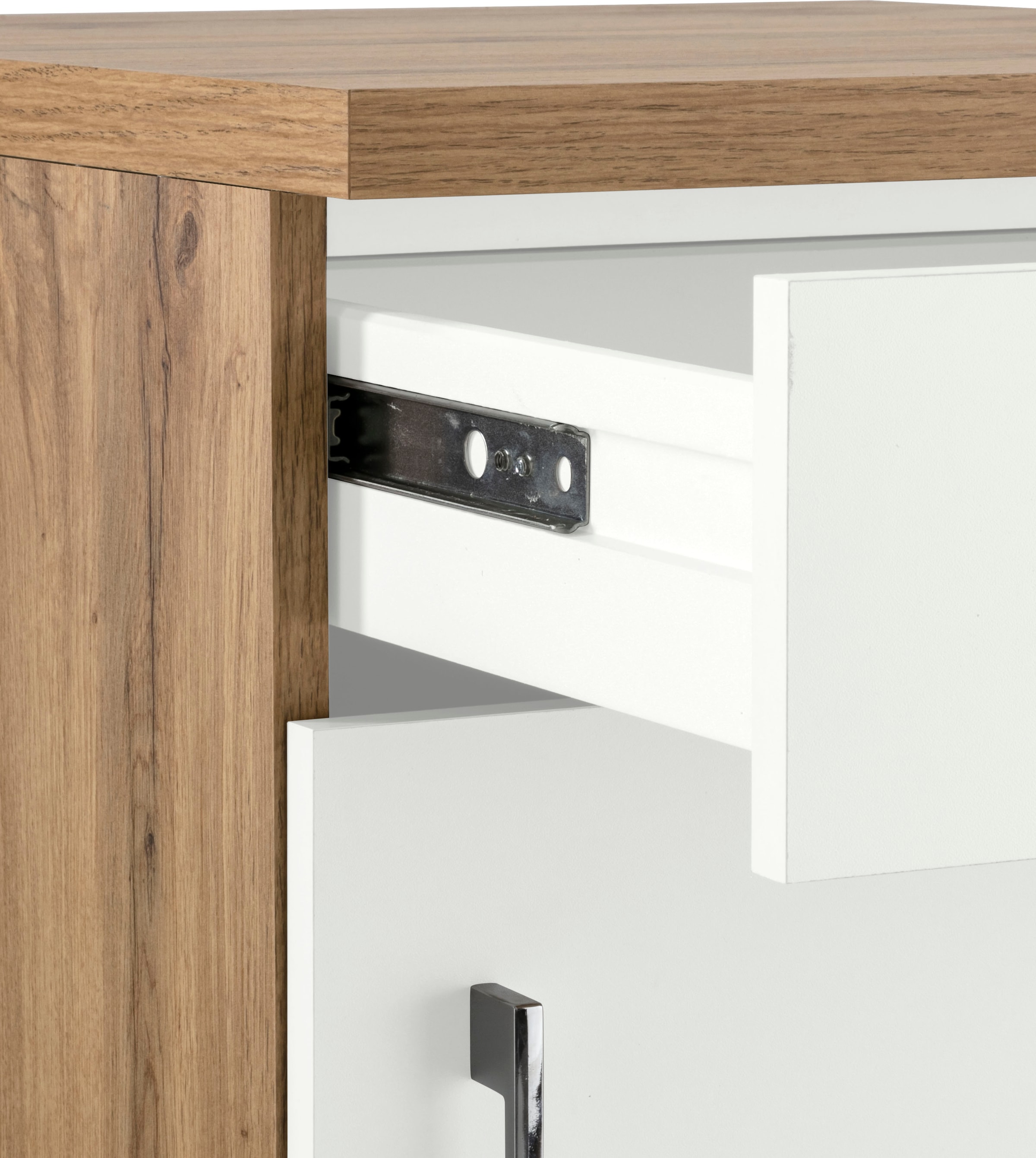 KOCHSTATION Unterschrank »KS-Colmar«, 50 cm, mit Metallgriff, für viel Stauraum
