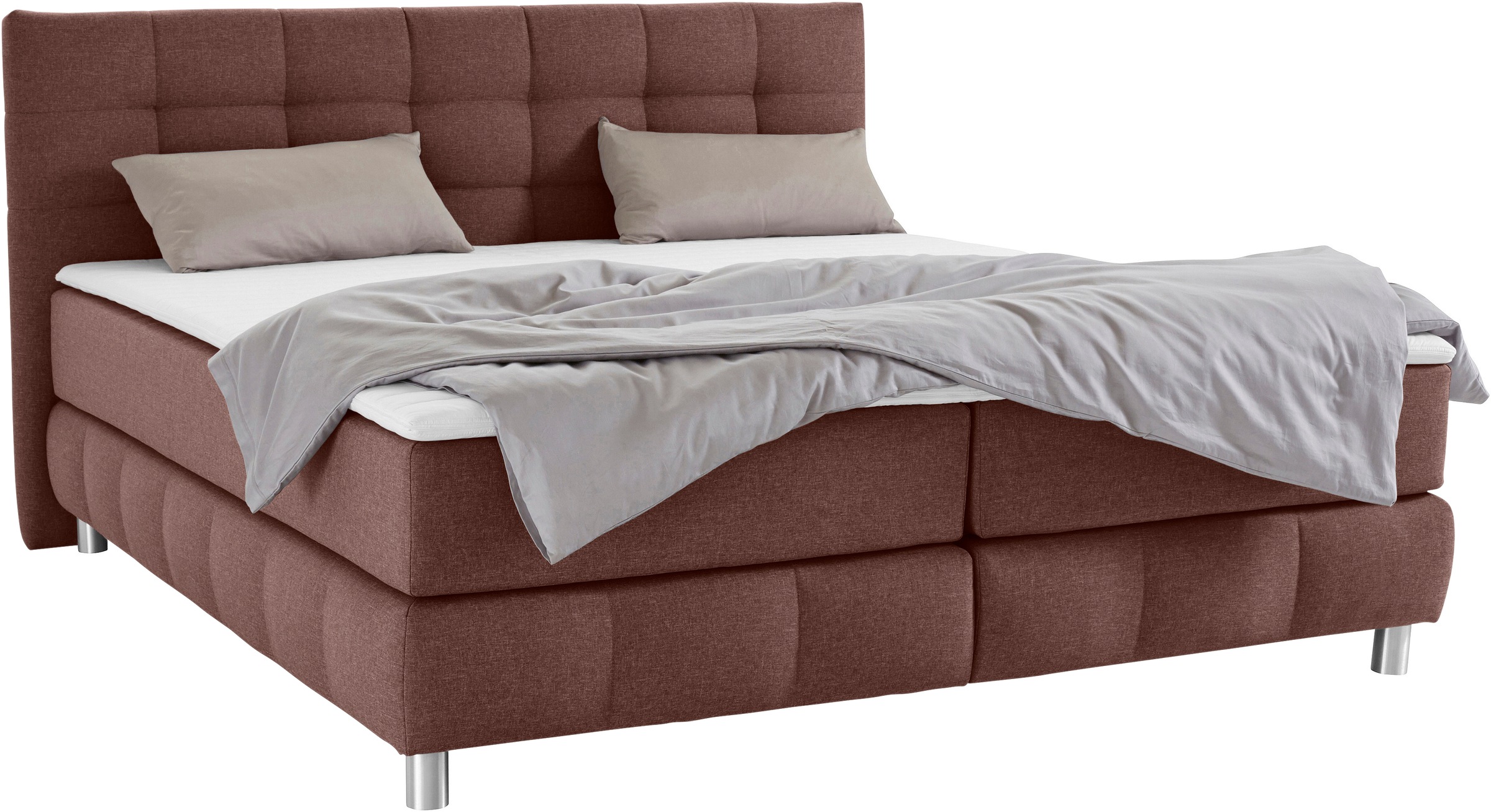andas Boxspringbett »Salo«, incl. Topper, 6 Breiten, 2 Härtegrade, TFK auch günstig online kaufen