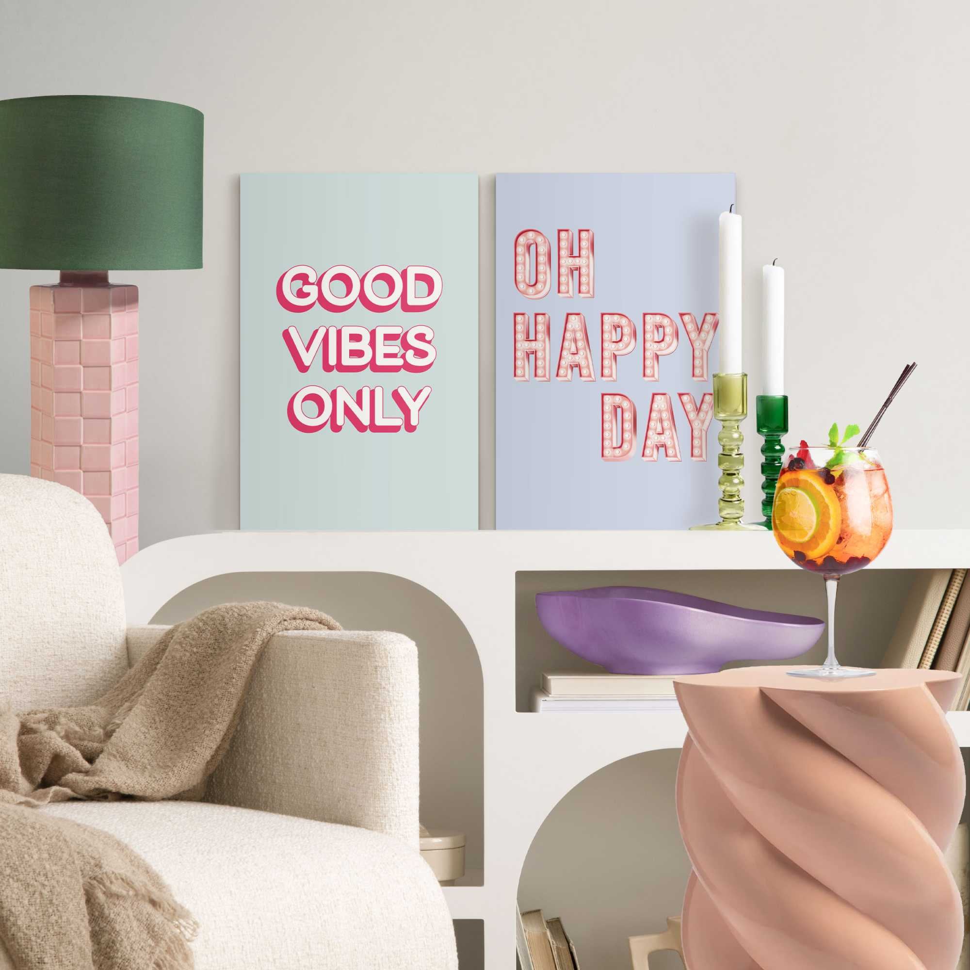 Reinders Leinwandbild "Happy Vibes" günstig online kaufen