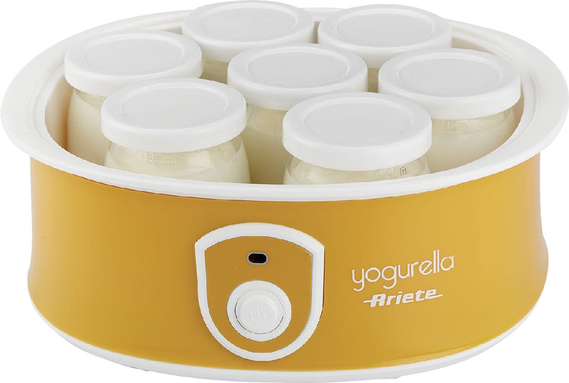Ariete Joghurtbereiter »617 Yogurella«, 6 Portionsbehälter, je 185 ml, mit 6 Portionsgläsern