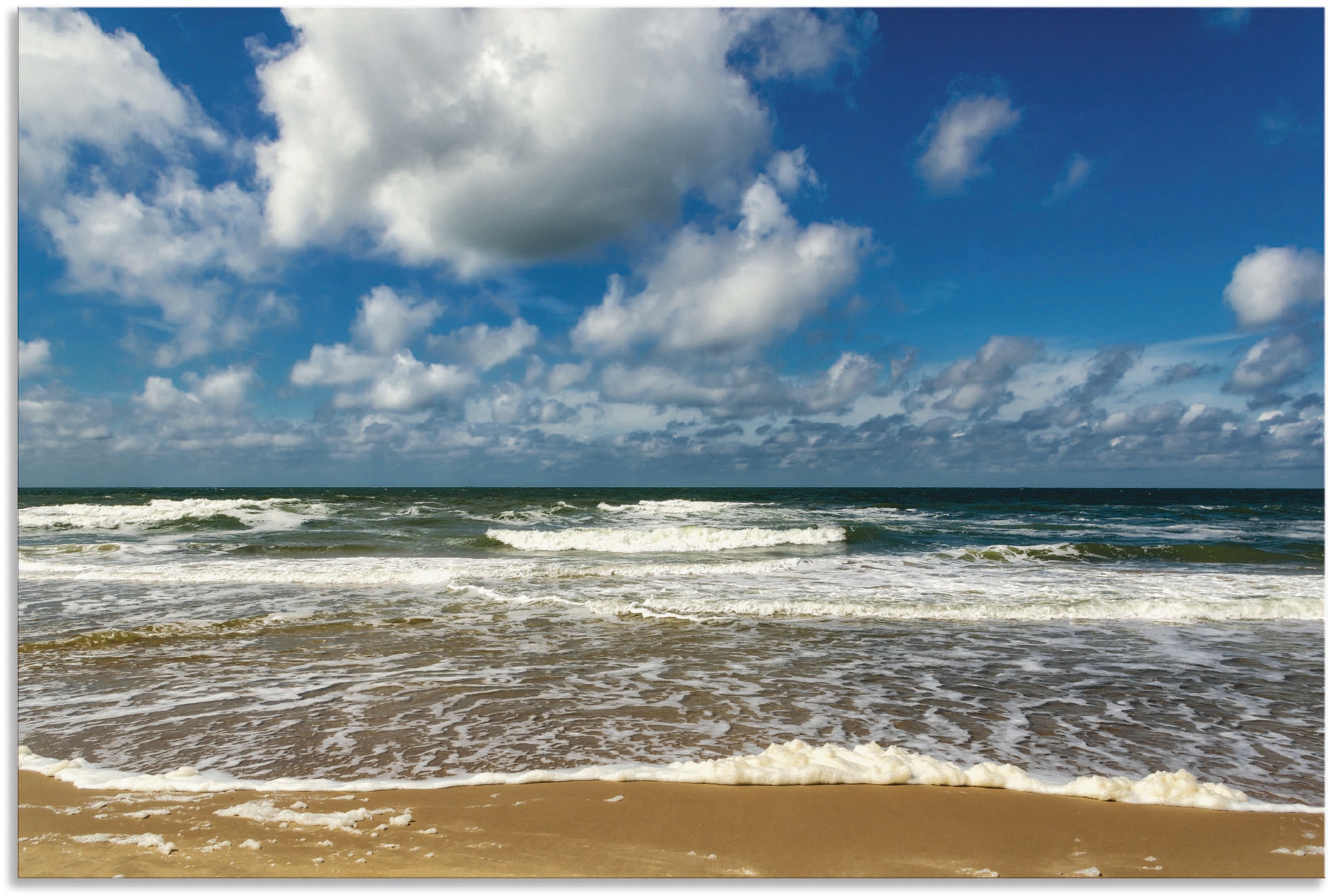 Artland Wandbild »Meeresblick Strand Paal«, Strandbilder, (1 St.), als Alub günstig online kaufen