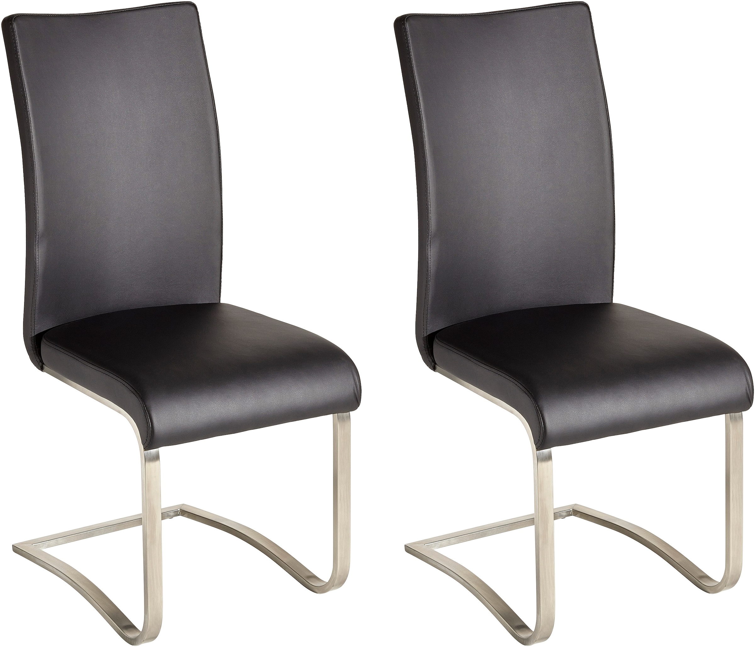 MCA furniture Freischwinger »Arco«, (Set), 6 St., Kunstleder, 2er-, 4er-, 6 günstig online kaufen