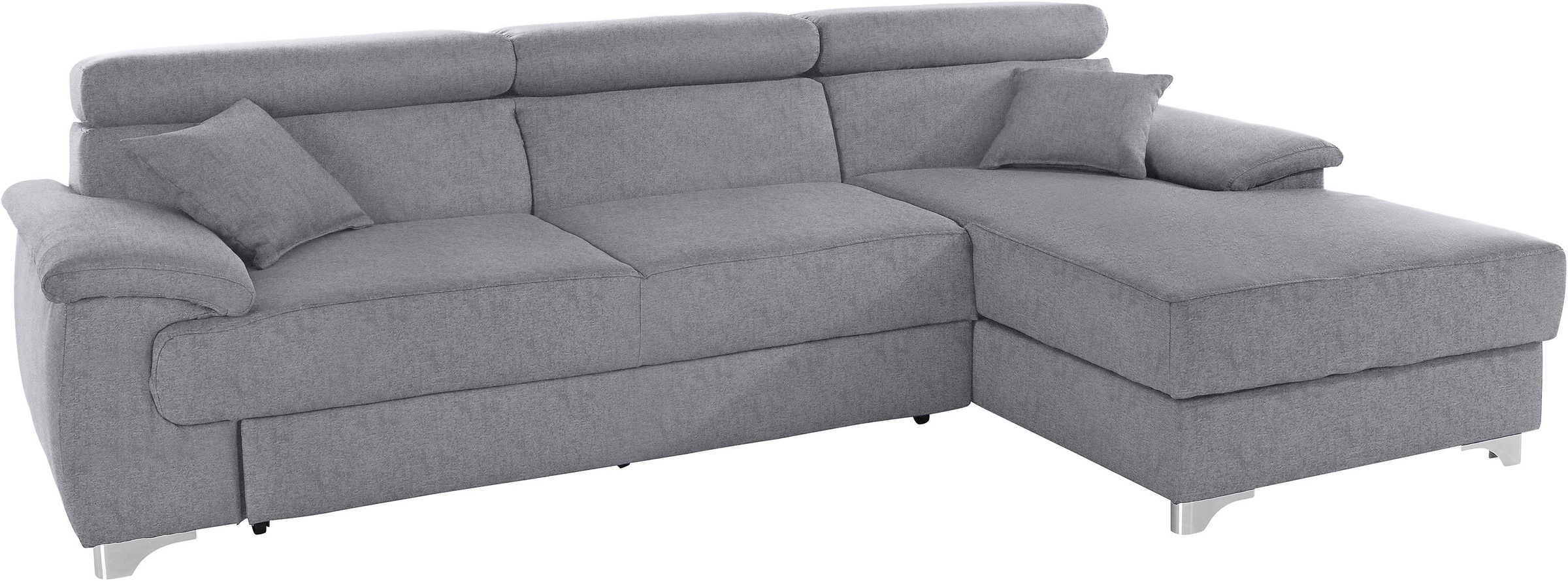 DOMO collection Ecksofa »Mira, inklusive Kopfteilverstellung für mehr Wohlf günstig online kaufen