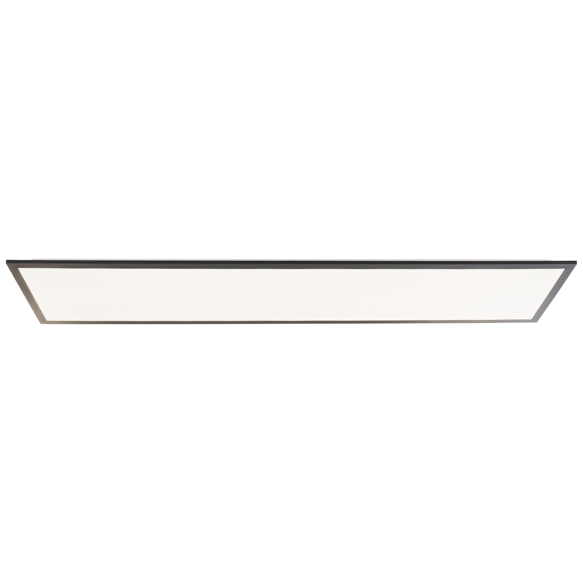 Brilliant LED Deckenleuchte »Briston«, LED Deckenaufbau-Paneel, 120x30 cm, 4600 lm, 4000 K, Aluminium