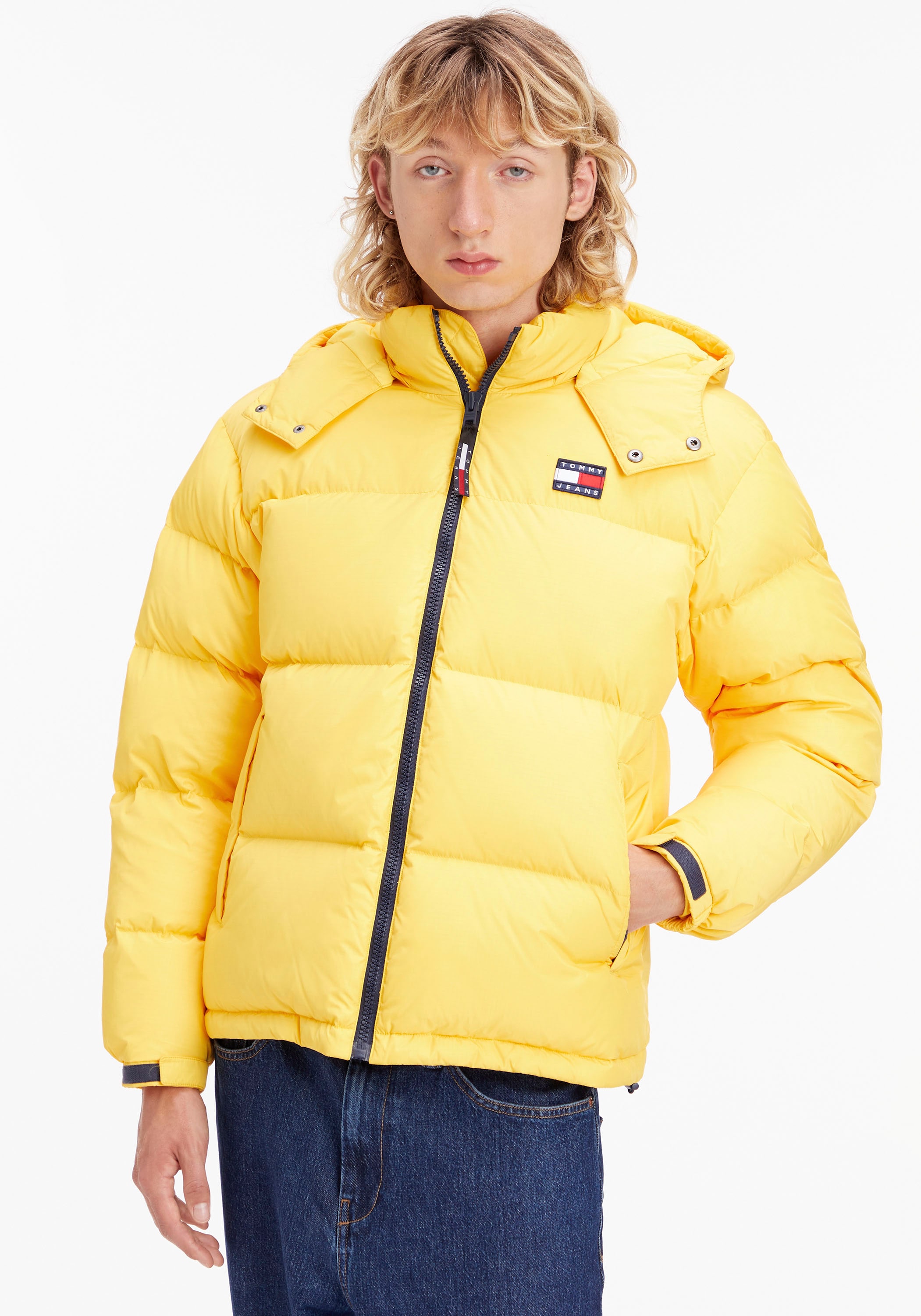 Steppjacke »TJM ALASKA PUFFER«, mit Kapuze, mit Markenlabel