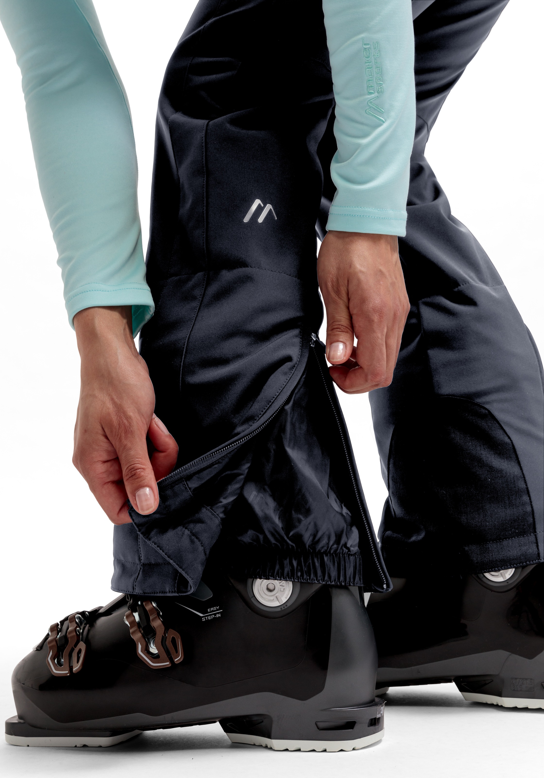Maier Sports Skihose »Mary 2.0«  Damen Softshellhose, atmungsaktiv und winddicht, Slim Fit
