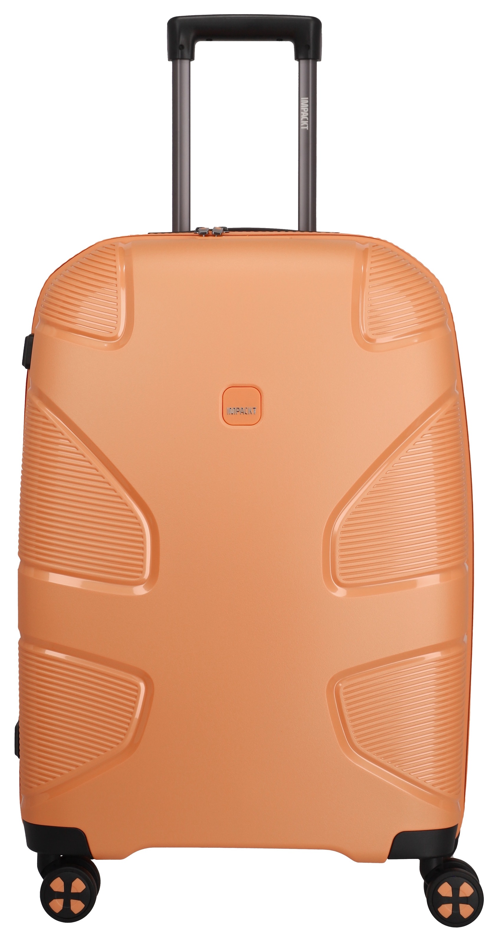 IMPACKT Hartschalen-Trolley »IP1, verschiedene Größen und Farben« 73 l 4 Rollen Hartschalen-Koffer vegan Koffer Reisegepäck USB-Port TSA...