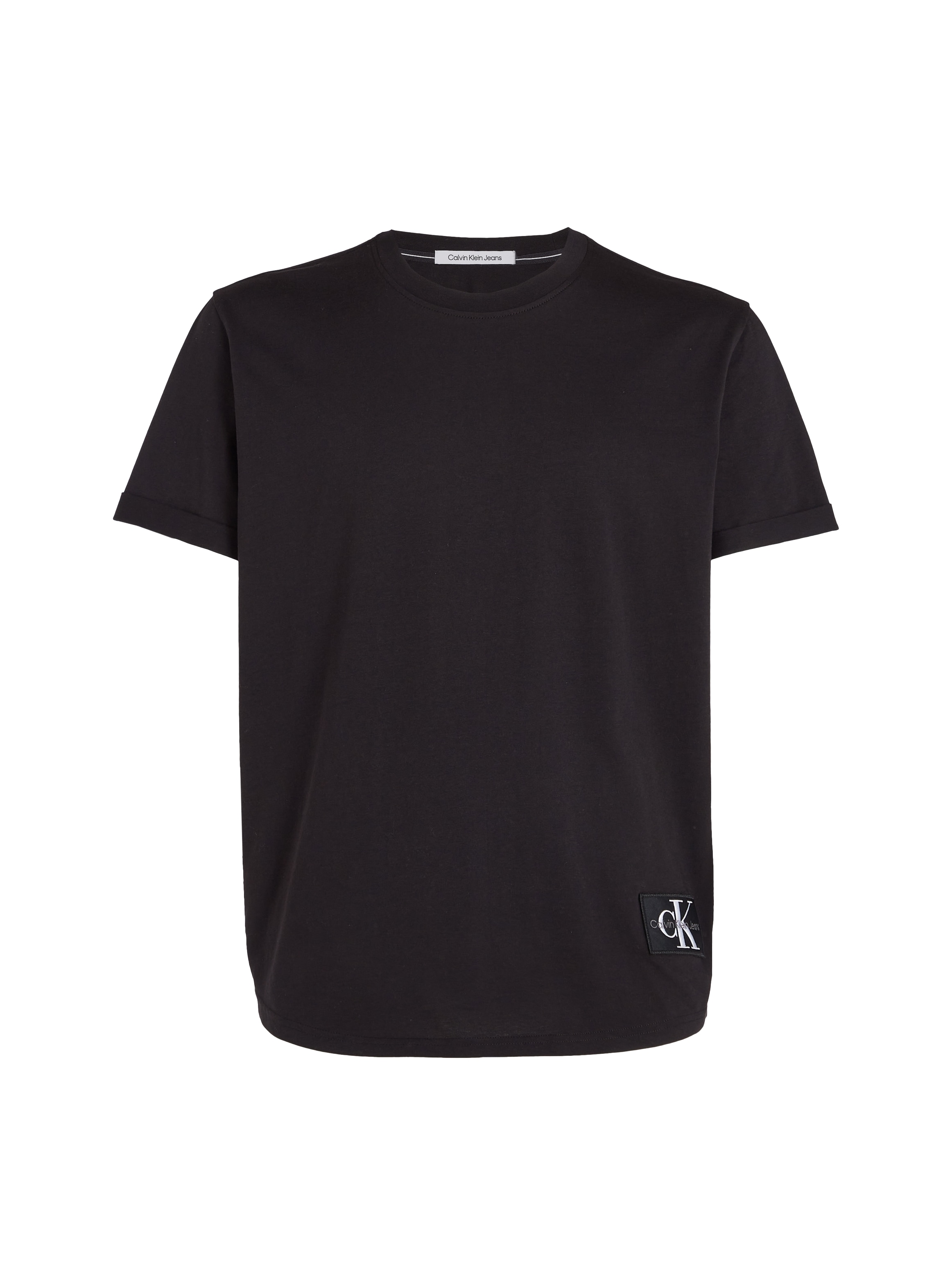 Calvin Klein Jeans T-Shirt »BADGE TURN UP SLEEVE«, mit Logopatch