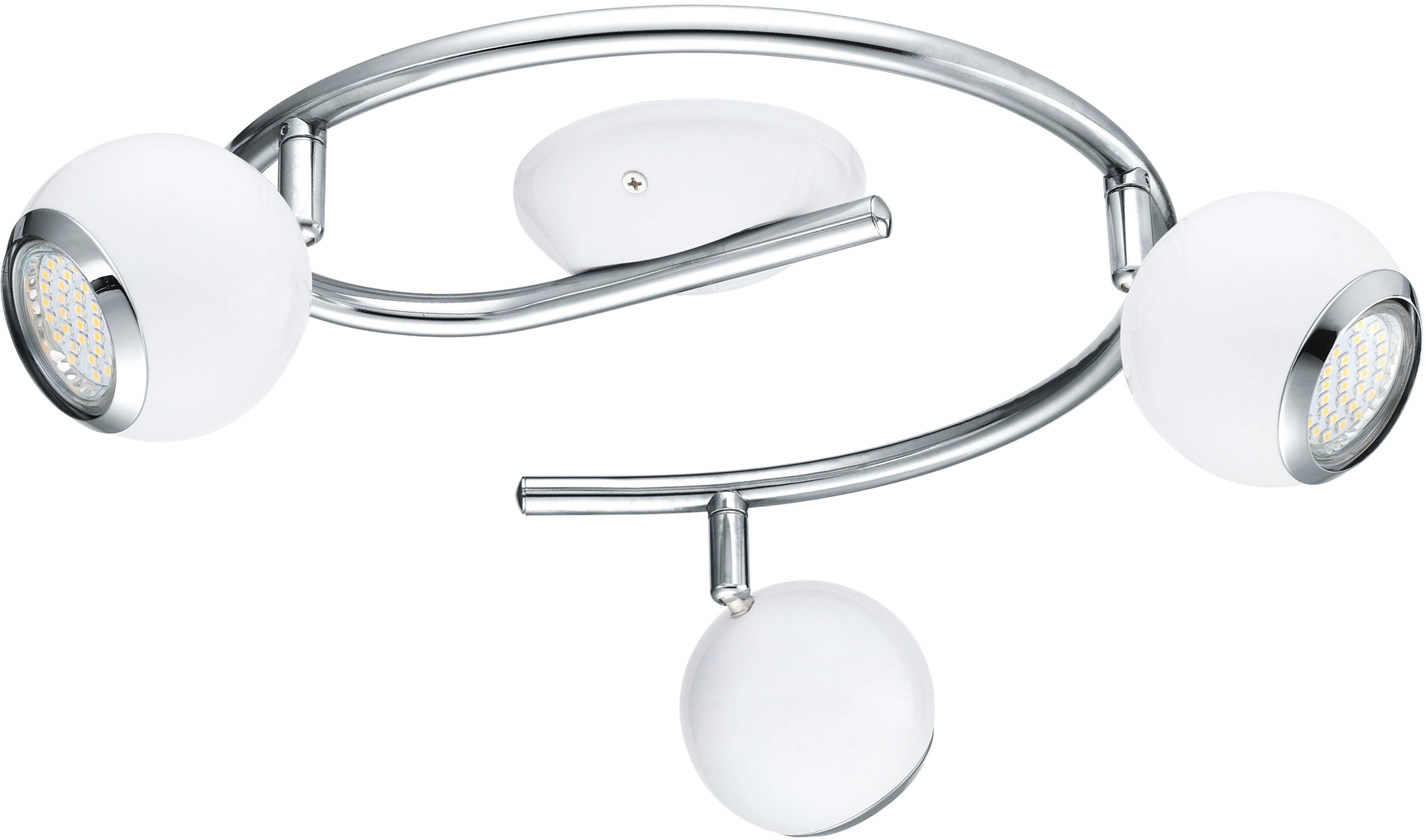 EGLO LED Deckenspots »BIMEDA«, 3 flammig, Leuchtmittel LED-Board-GU10   LED günstig online kaufen