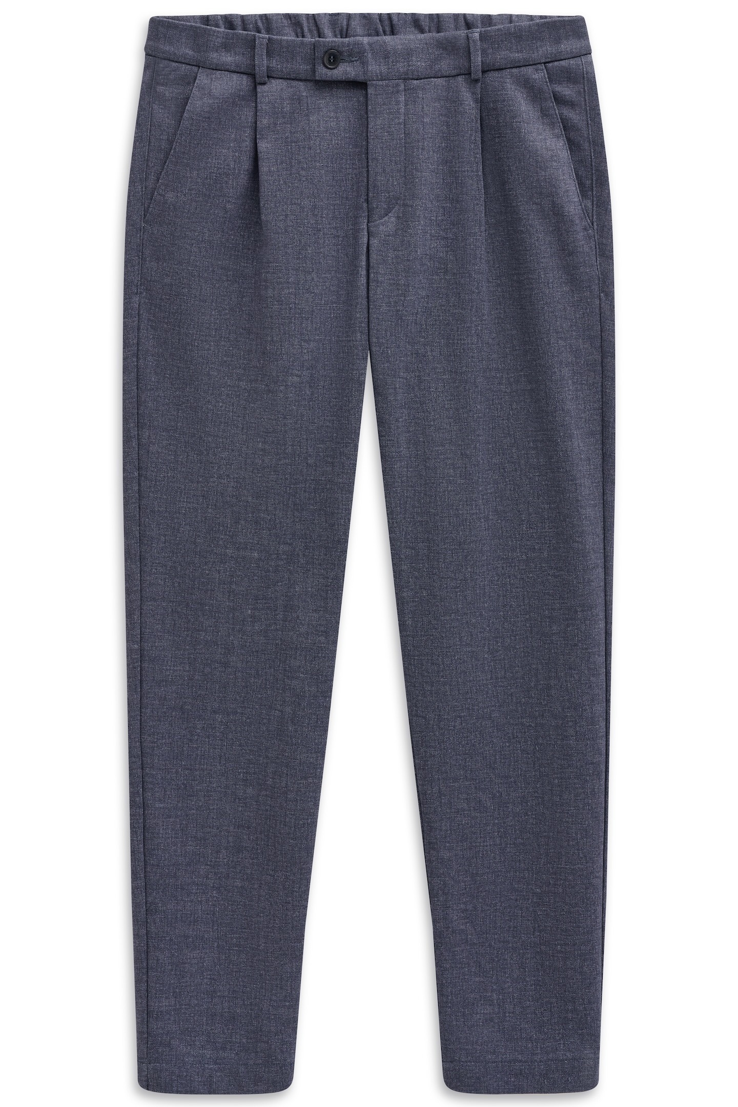 bugatti Bundfaltenhose »Tapered Fit«, mit Flexcity Jersey Stretch