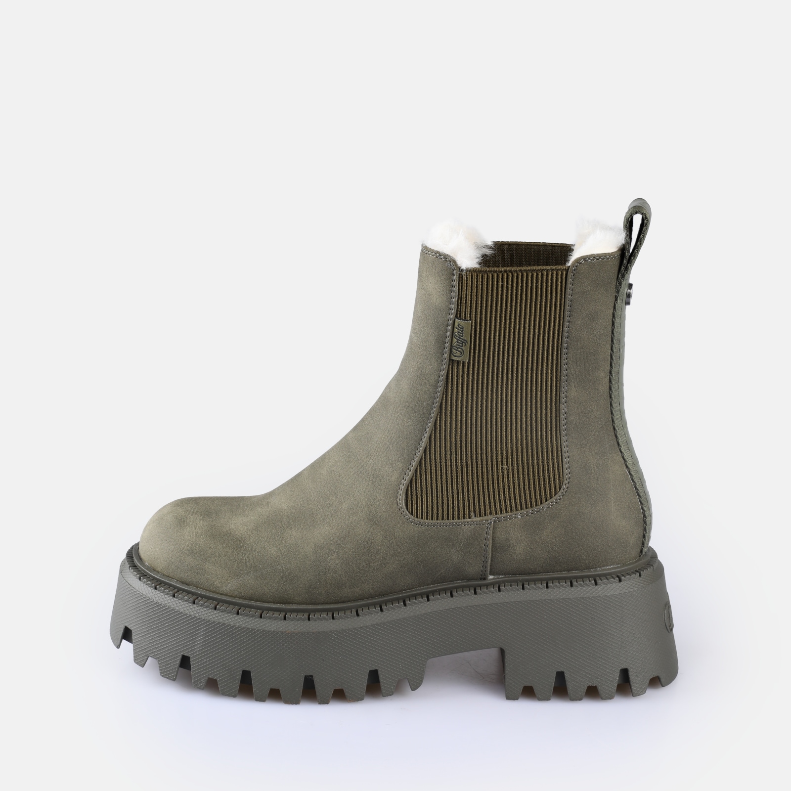 Buffalo Chelseaboots »ASPEN«  Stiefelette, Plateauboots mit Profilsohle und Warmfutter