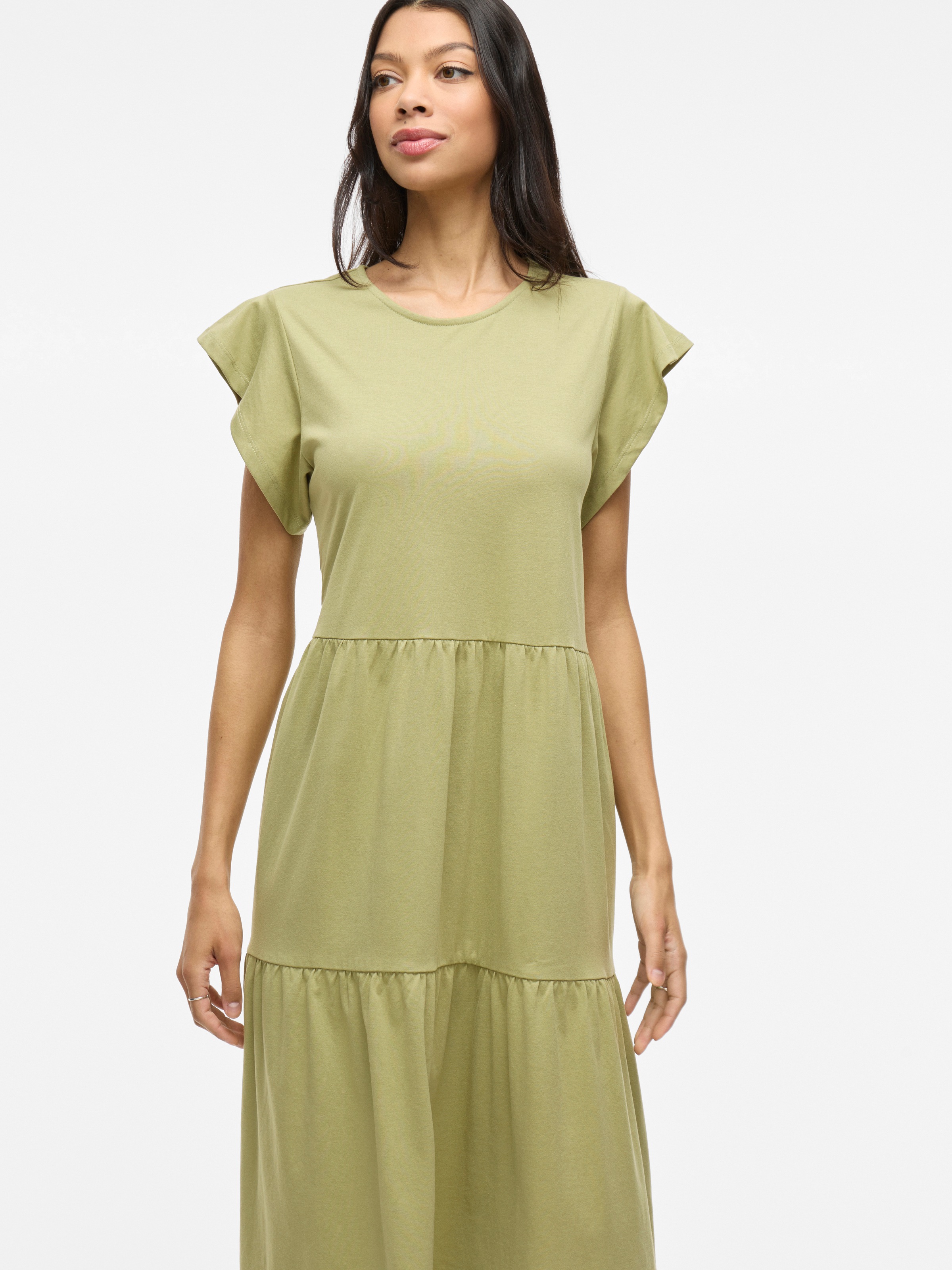 Vila Sommerkleid »VISUMMER S/S MIDI DRESS - NOOS«