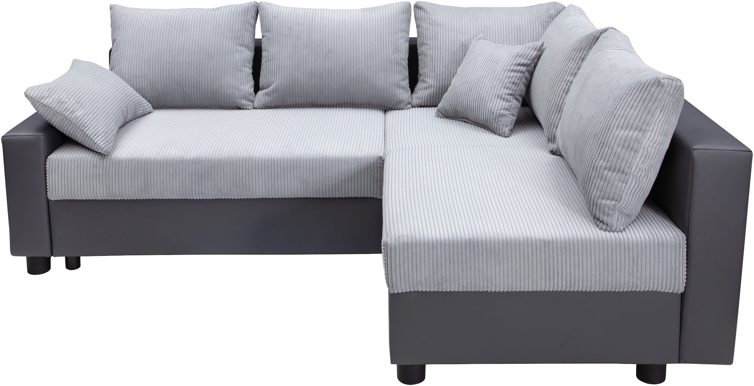 COLLECTION AB Ecksofa »30 Jahre Jubiläums-Modell Parma L-Form«, mit Schlaffunktion und Bettkasten, inklusive Kissen, Bonellfederkern