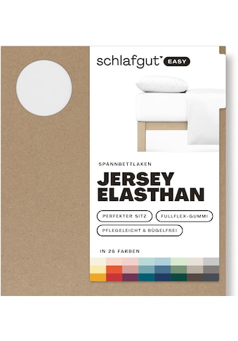 Spannbettlaken »EASY Jersey Elasthan«