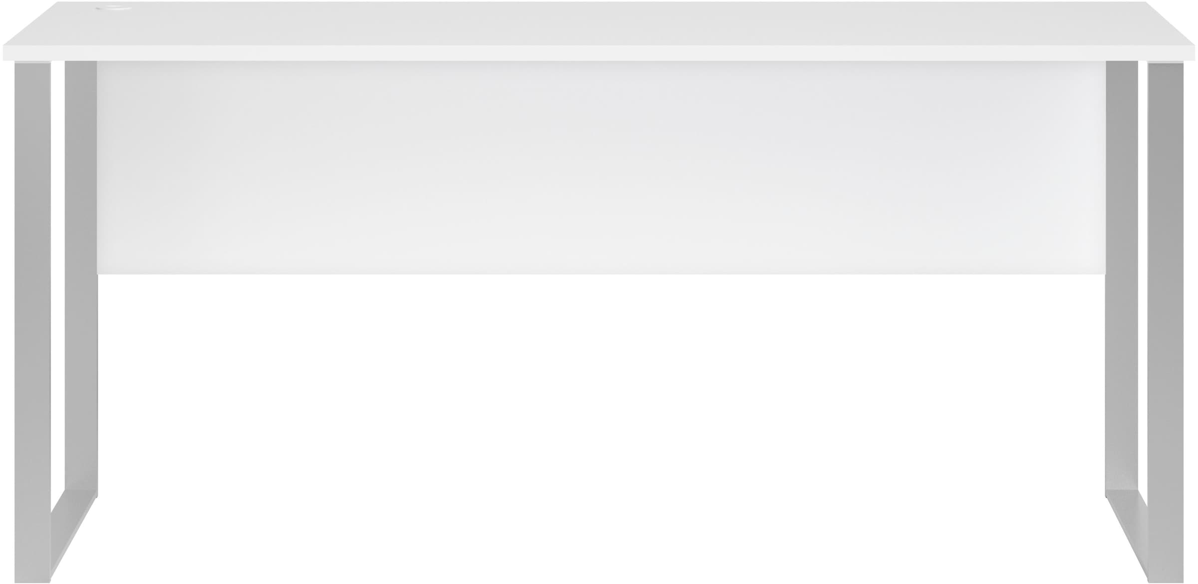 BEGA OFFICE Schreibtisch »Amanda« 1 Stk. tlg. Kabeldurchlass, Metallkufen, günstig online kaufen