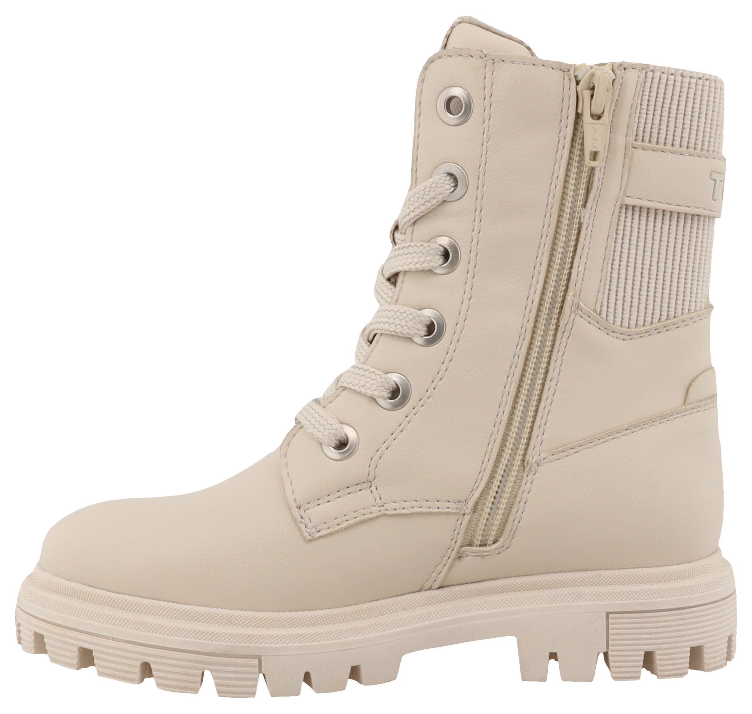TOM TAILOR Winterboots, Schnürstiefelette, Winterstiefelette mit TEX-Membran, bequeme Form