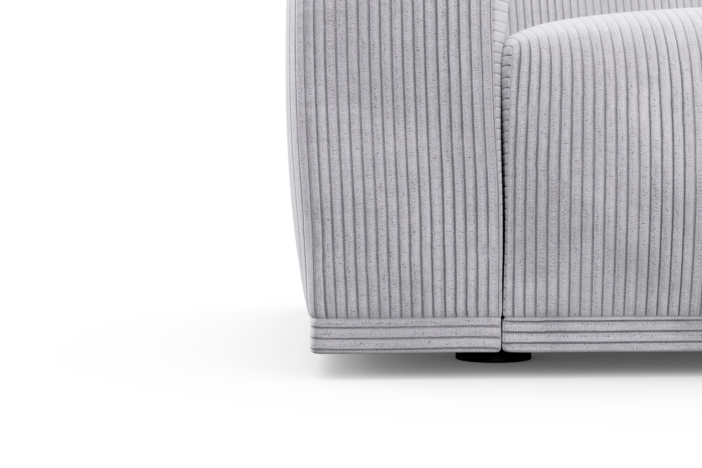 TRENDMANUFAKTUR Big-Sofa »Braga, mit hochwertigem Kaltschaum, Megasofa, in Cord erhältlich«, modernes Big-Sofa, Couch mit hohem Sitzkomfort, 254/72/107 cm (B/H/T)