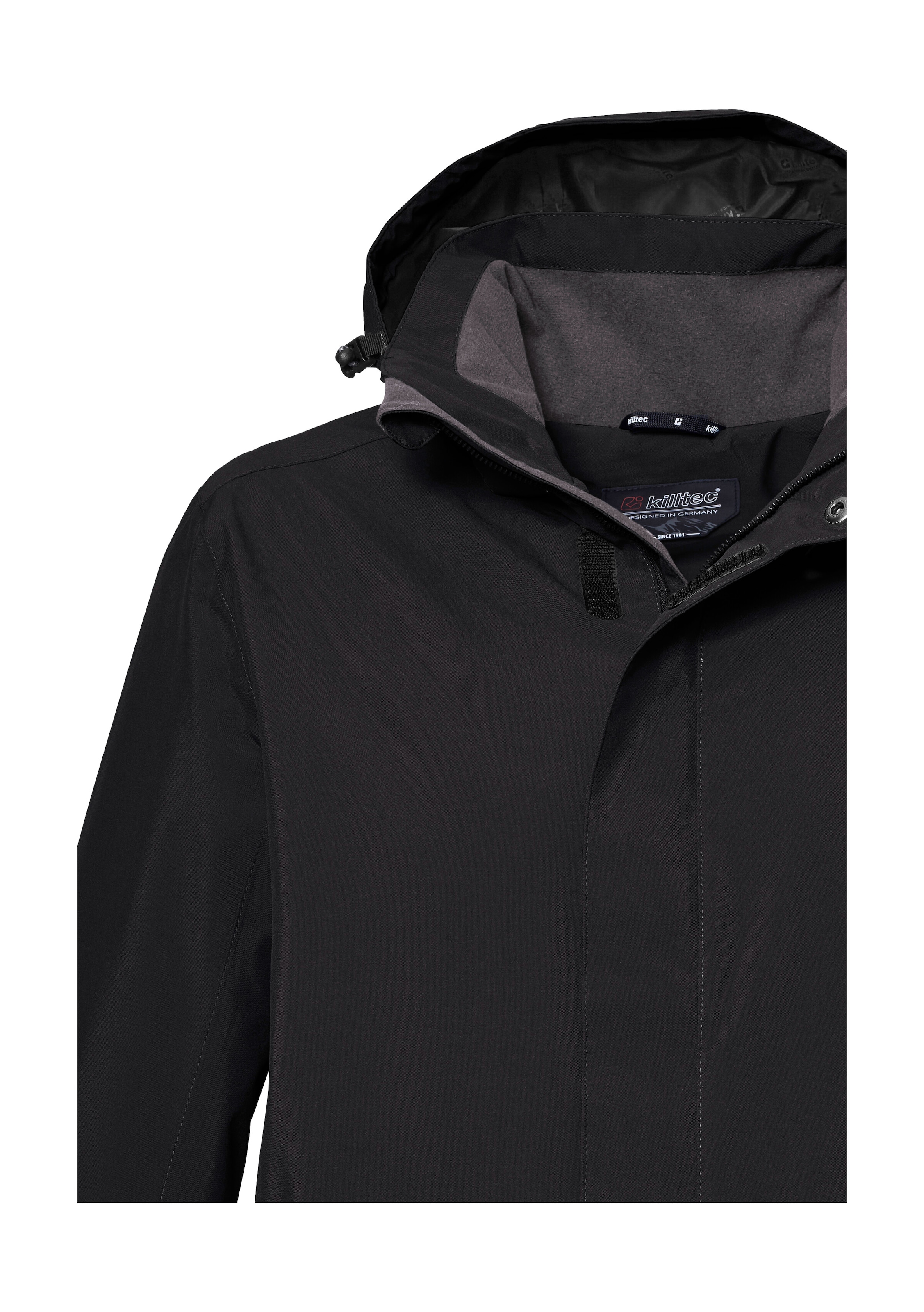 Killtec Funktionsjacke »KOS 87 MN JCKT« Wasser- und winddicht, atmungsaktiv, abnehmbare Kapuze