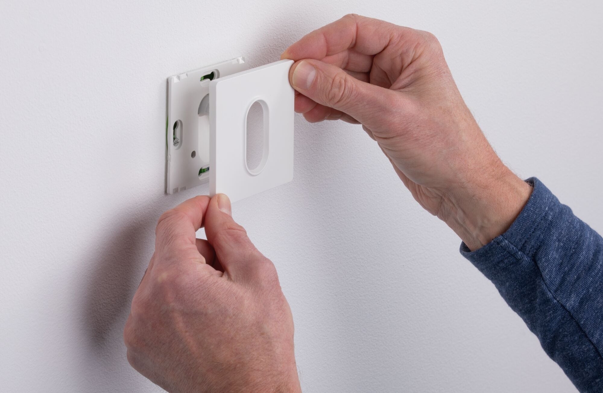 Paulmann LED Wandleuchte »Einbauleuchte eckig Weiß 1,7W«, 1 flammig