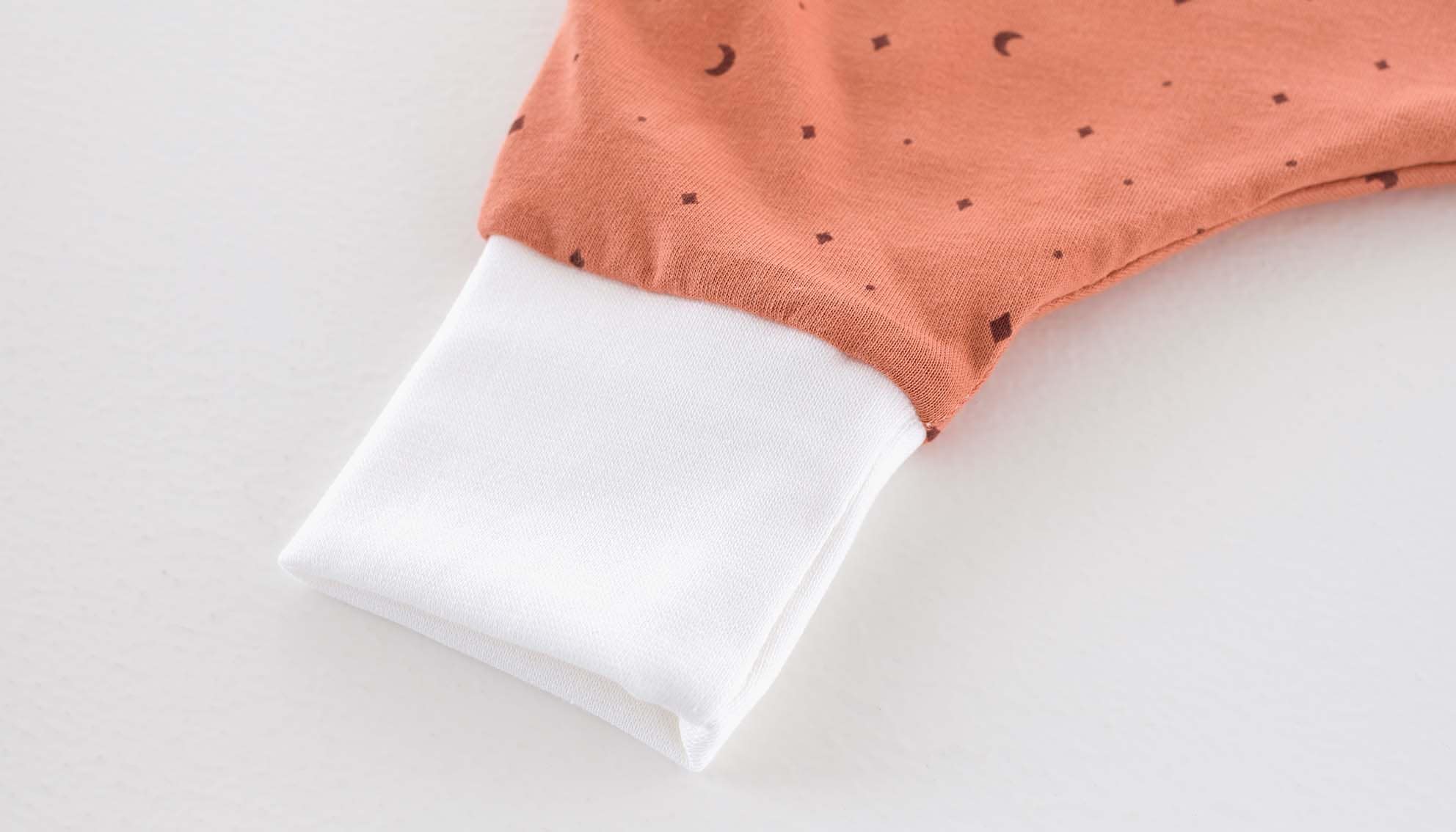 Träumeland Babyschlafsack »Schlafanzug light TO GO Baumwolle Moon rost«, (1 tlg.)