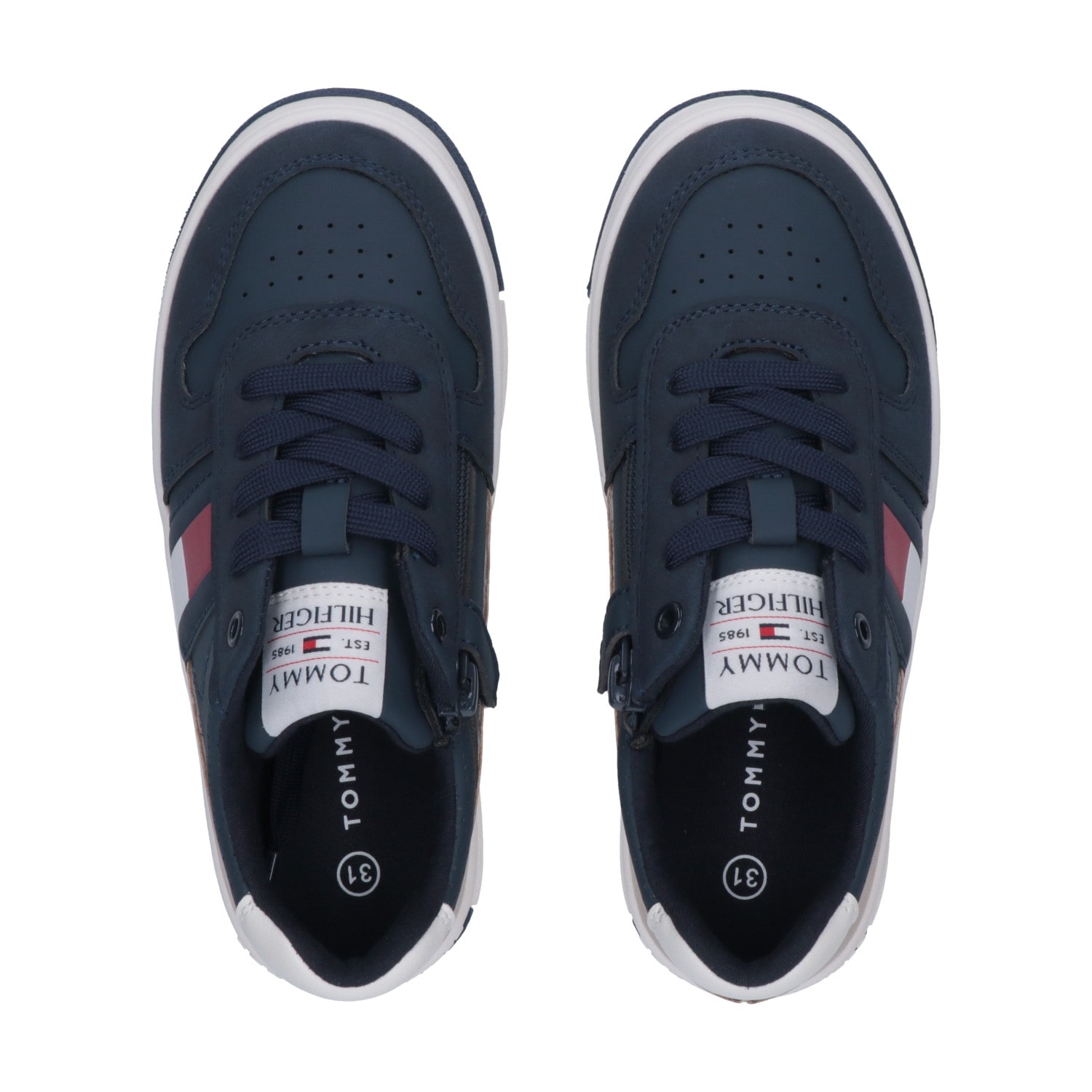 Tommy Hilfiger Sneaker, Retro Sneaker, Freizeitschuh mit Reißverschluss