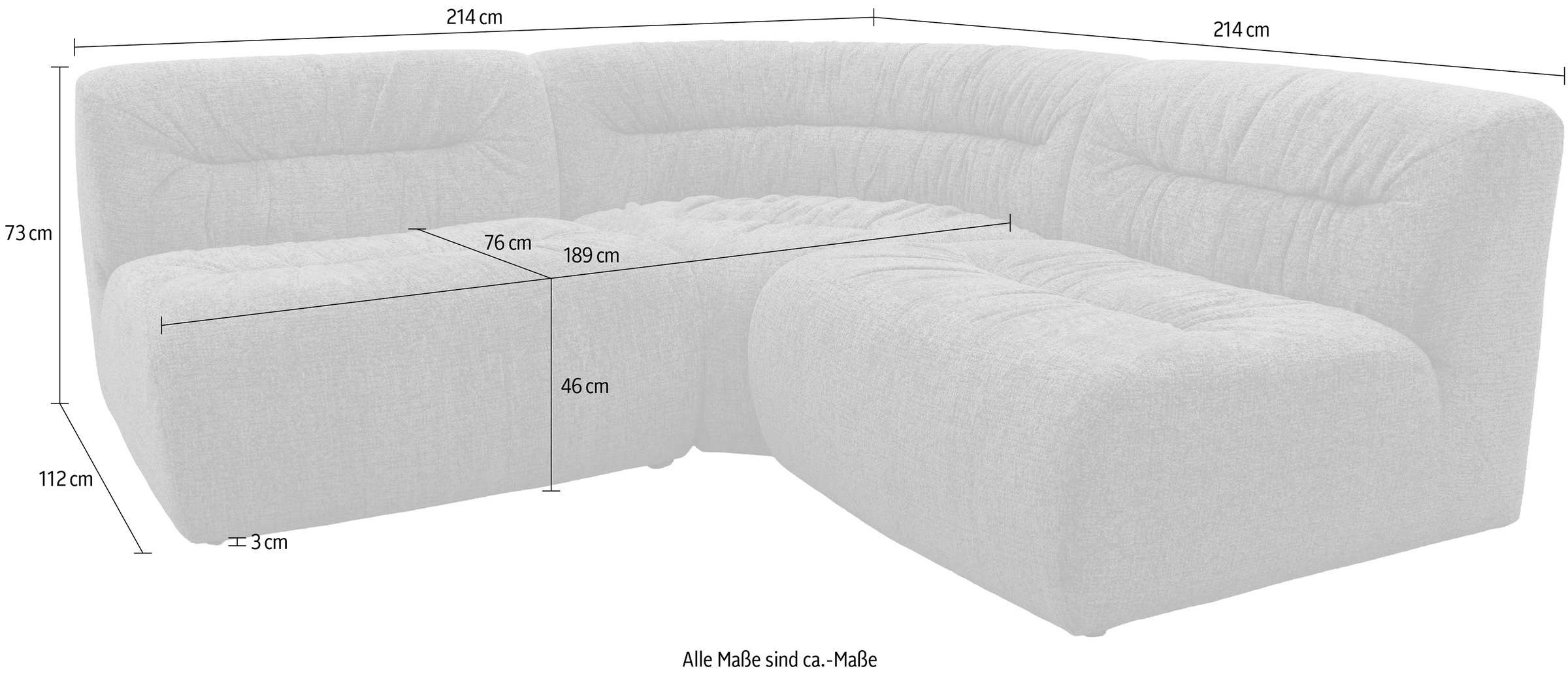 DOMO collection Ecksofa »800027« Federkern