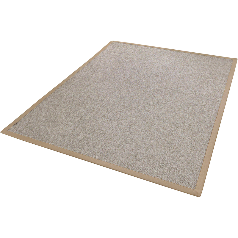 DEKOWE Teppichboden »Naturino RipsS2 Spezial« rechteckig 8 mm Höhe Flachgewebe, meliert, Sisal-Optik, In- und Outdoor geeignet natur