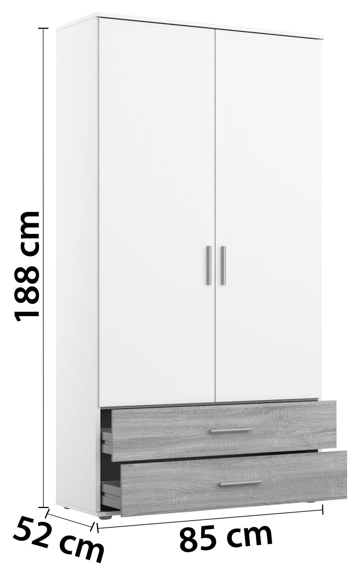 rauch Kleiderschrank »Rasa Bestseller Schrank für jeden Raum«, Schlafzimmerschrank Klassiker Garderobe